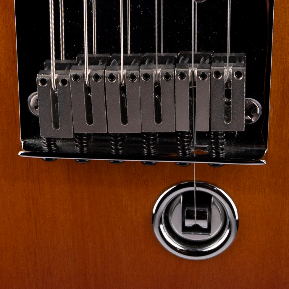 Pre Owned 2008 Fender American Nashville B-Bender Telecaster 3-Color Sunburst With OHSC - Image 5