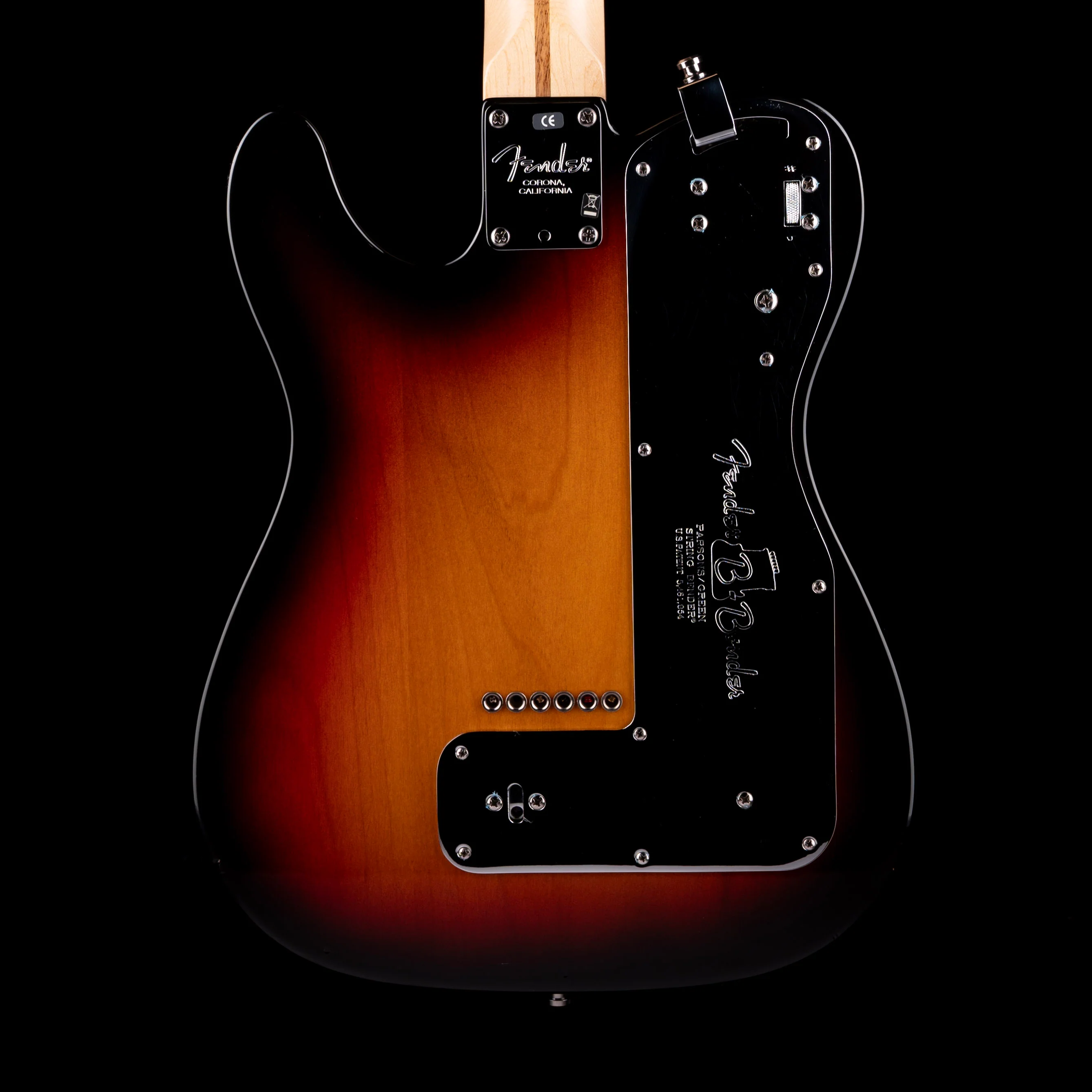 Pre Owned 2008 Fender American Nashville B-Bender Telecaster 3-Color Sunburst With OHSC - Image 8