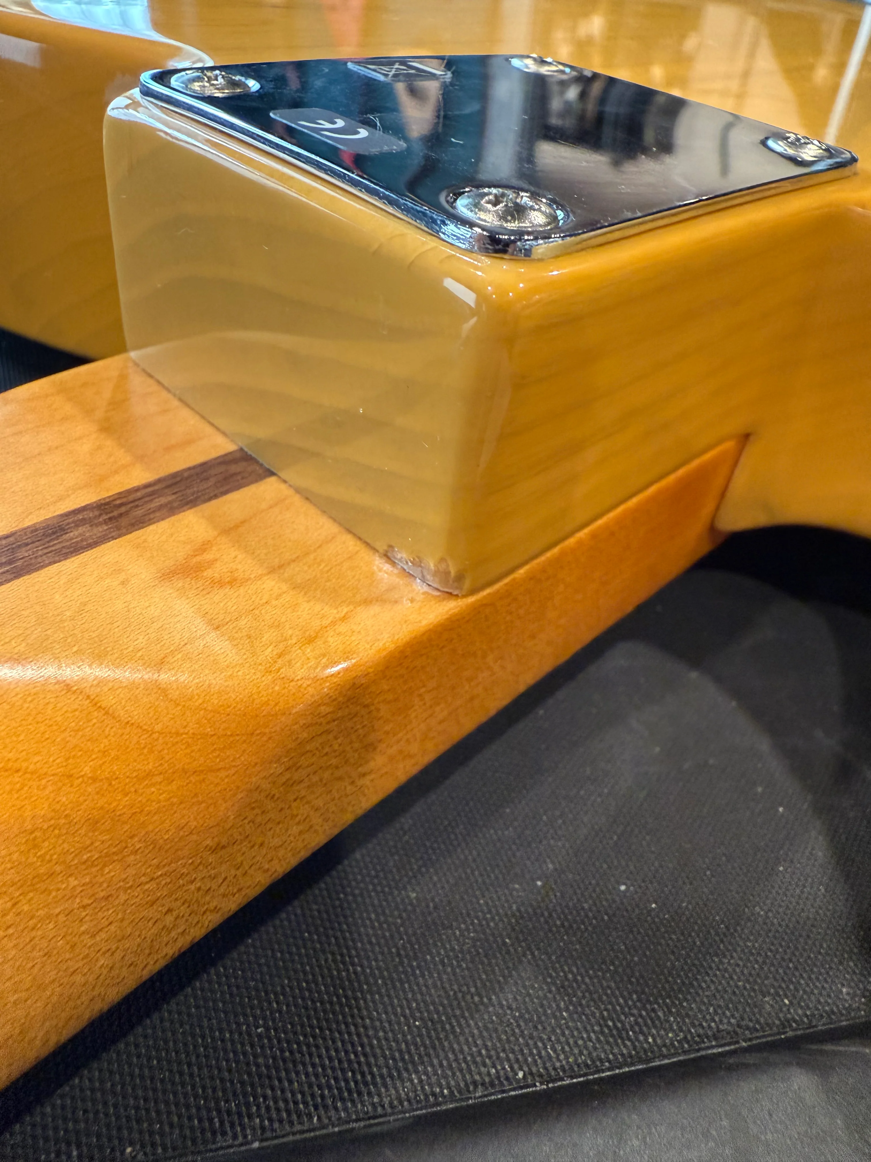 Pre Owned 2008 Fender American Vintage Hot Rod '52 Tele Butterscotch Blonde With OHSC - Image 13