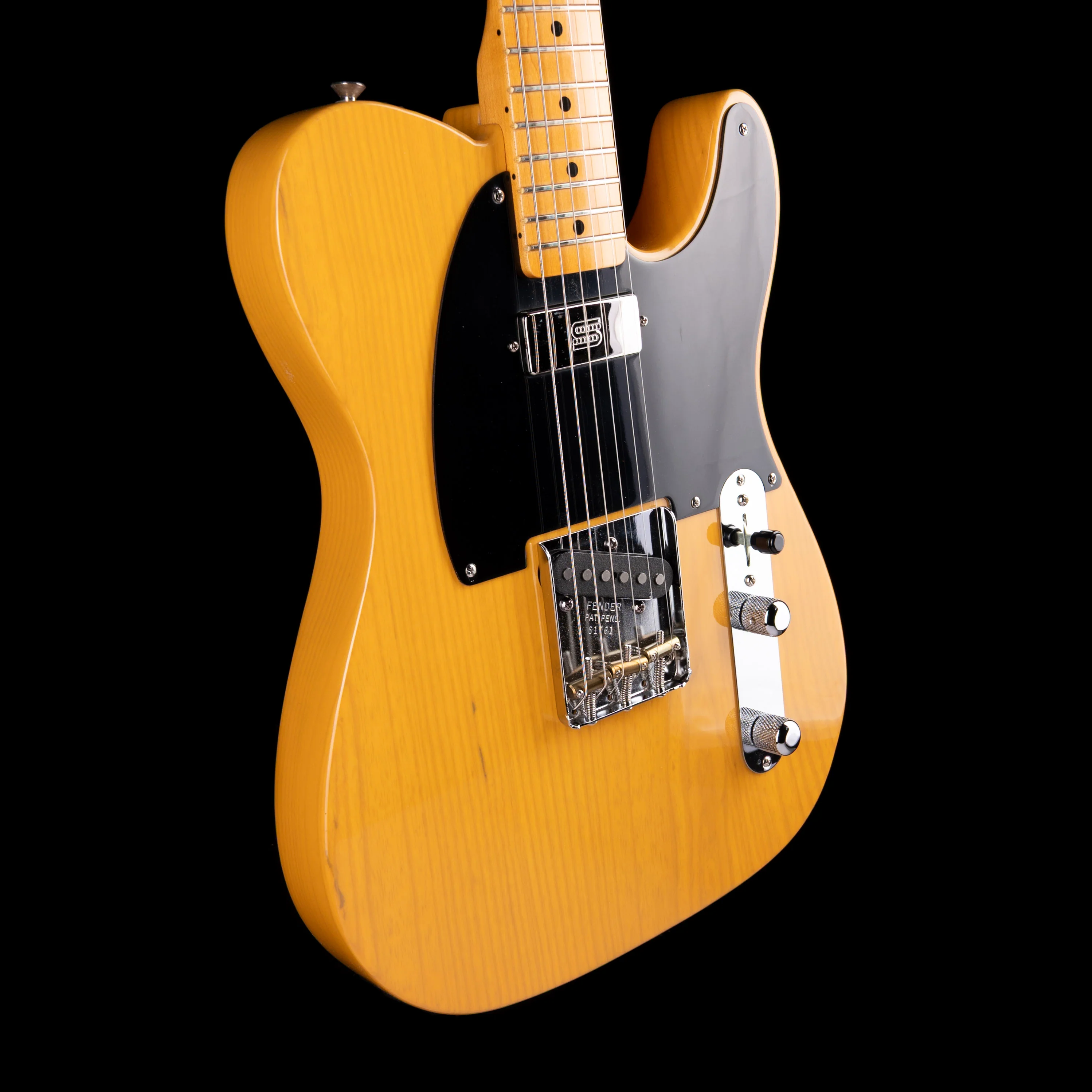 Pre Owned 2008 Fender American Vintage Hot Rod '52 Tele Butterscotch Blonde With OHSC - Image 6