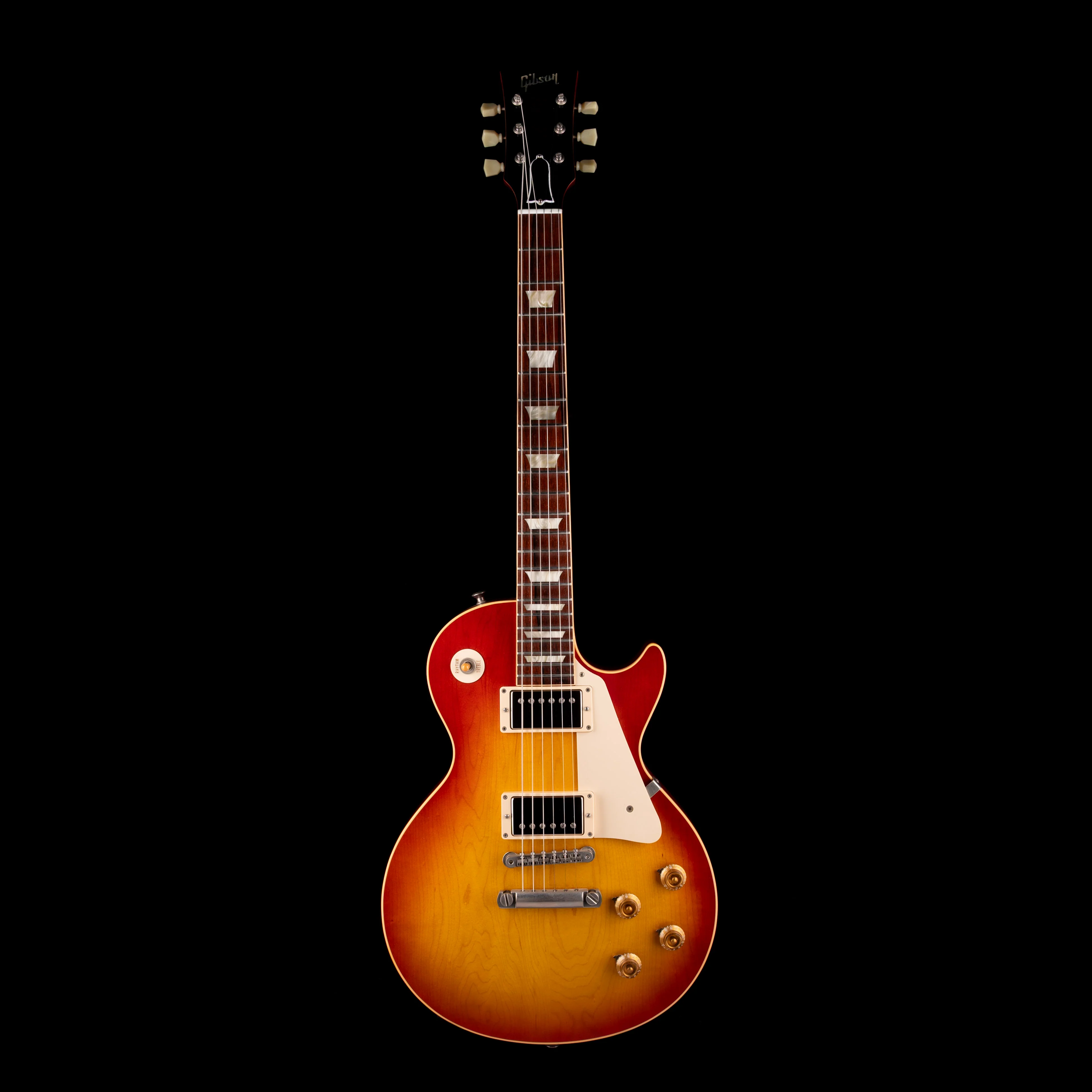 Pre Owned 2008 Gibson Custom Shop 1958 LPR-8 Reissue Cherry Sunburst With OHSC - Image 2