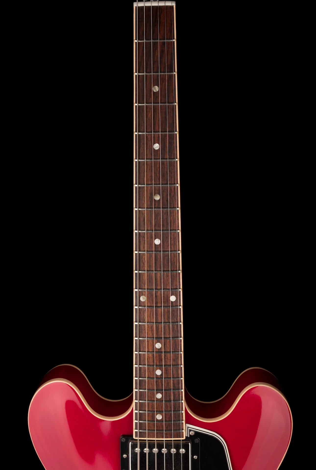 Pre Owned 2008 Gibson Custom Shop ES-335 Dot Plain Top Cherry With OHSC - Image 12