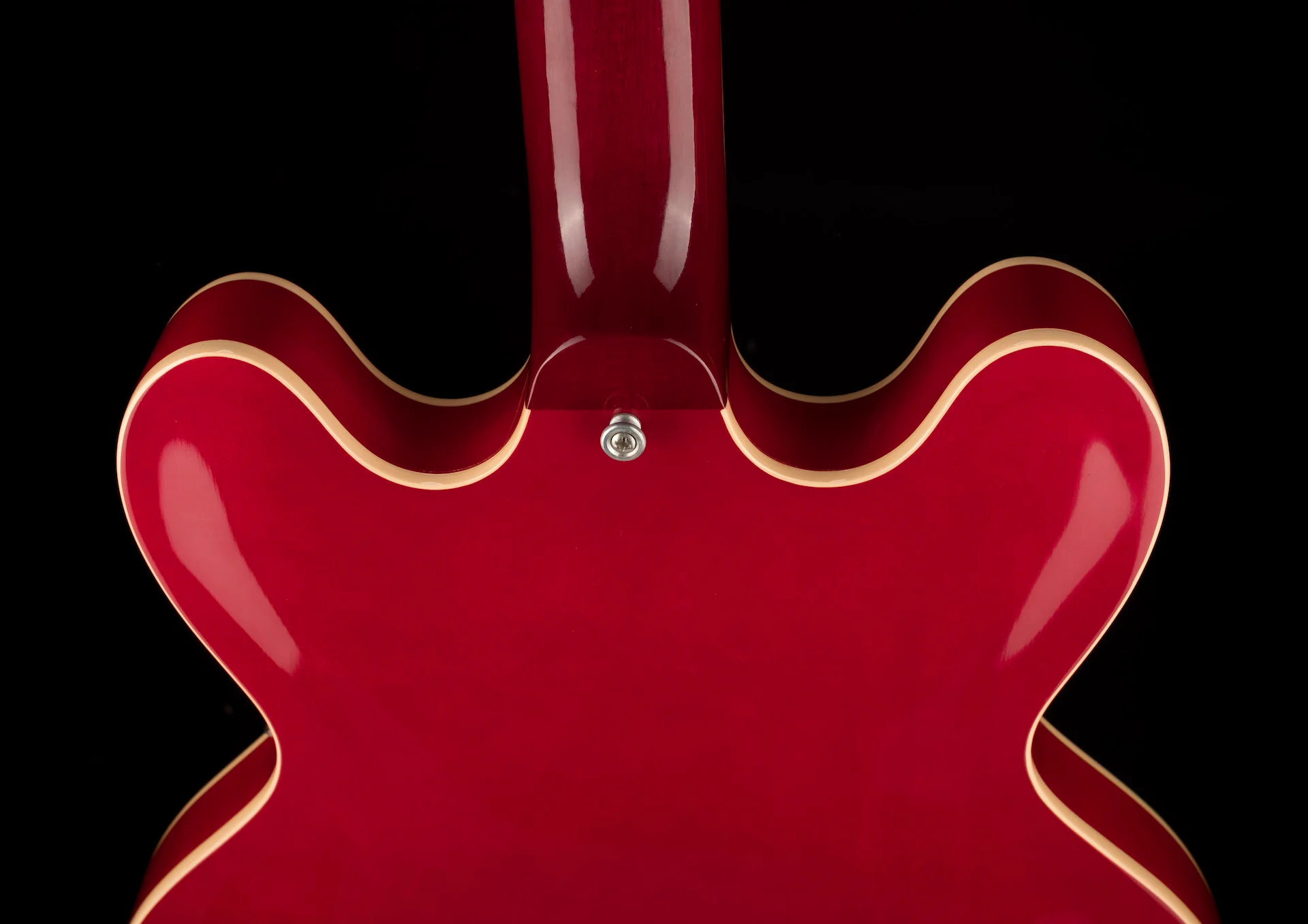 Pre Owned 2008 Gibson Custom Shop ES-335 Dot Plain Top Cherry With OHSC - Image 16
