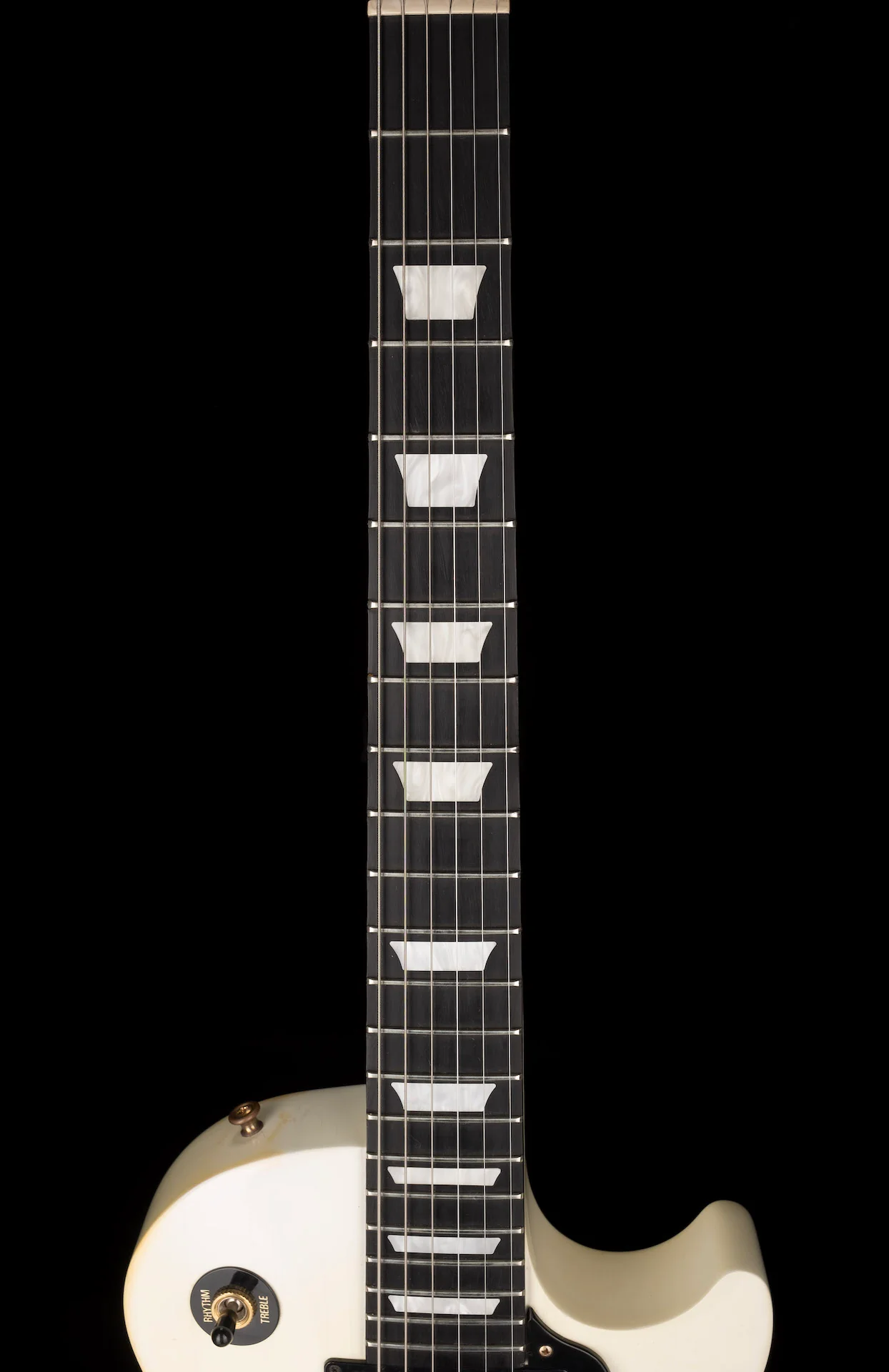 Pre Owned 2008 Gibson Les Paul Studio Alpine White With OHSC - Image 12