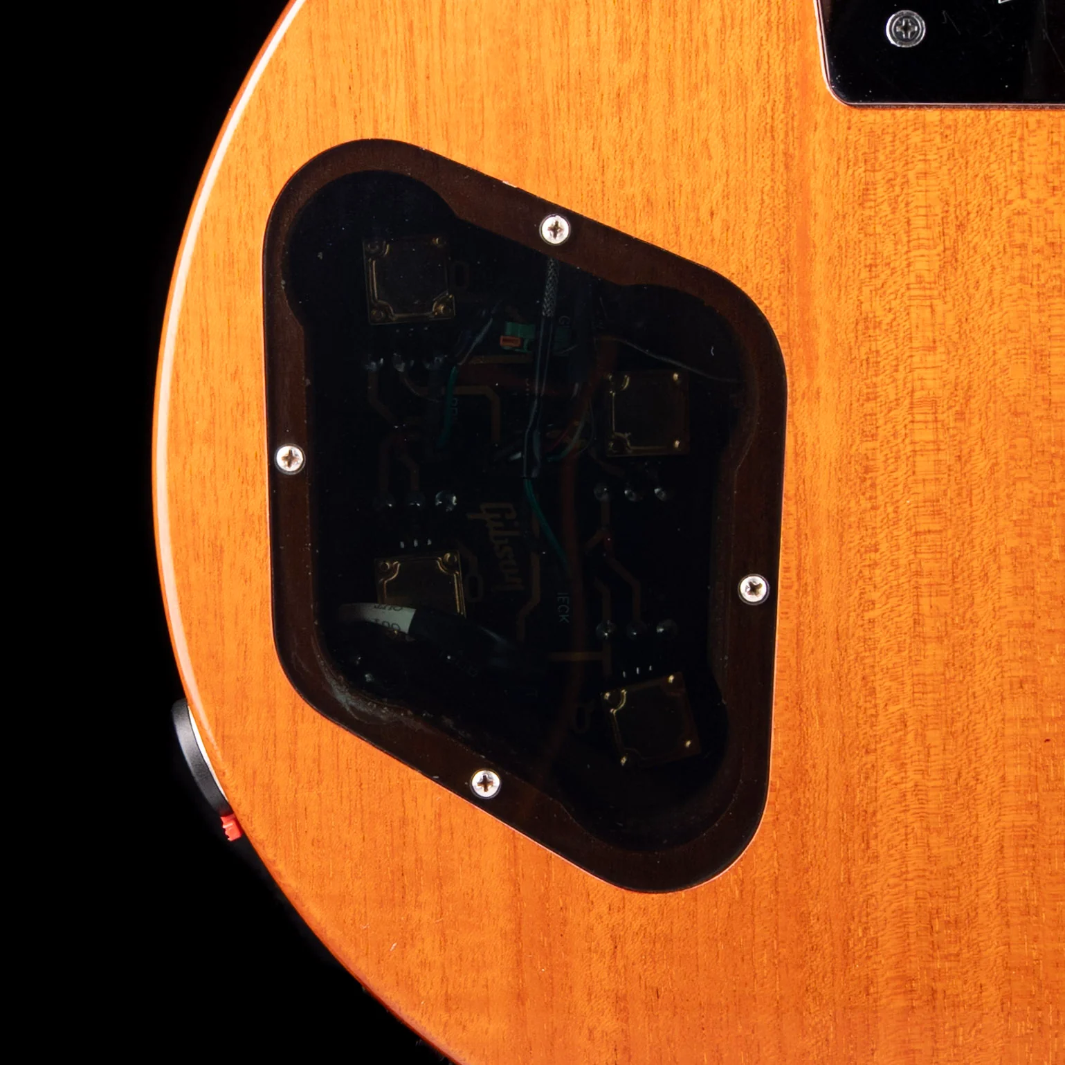 Pre Owned 2008 Gibson Limited Edition Guitar Of The Month Les Paul Push Tone Antique Natural With OHSC - Image 10