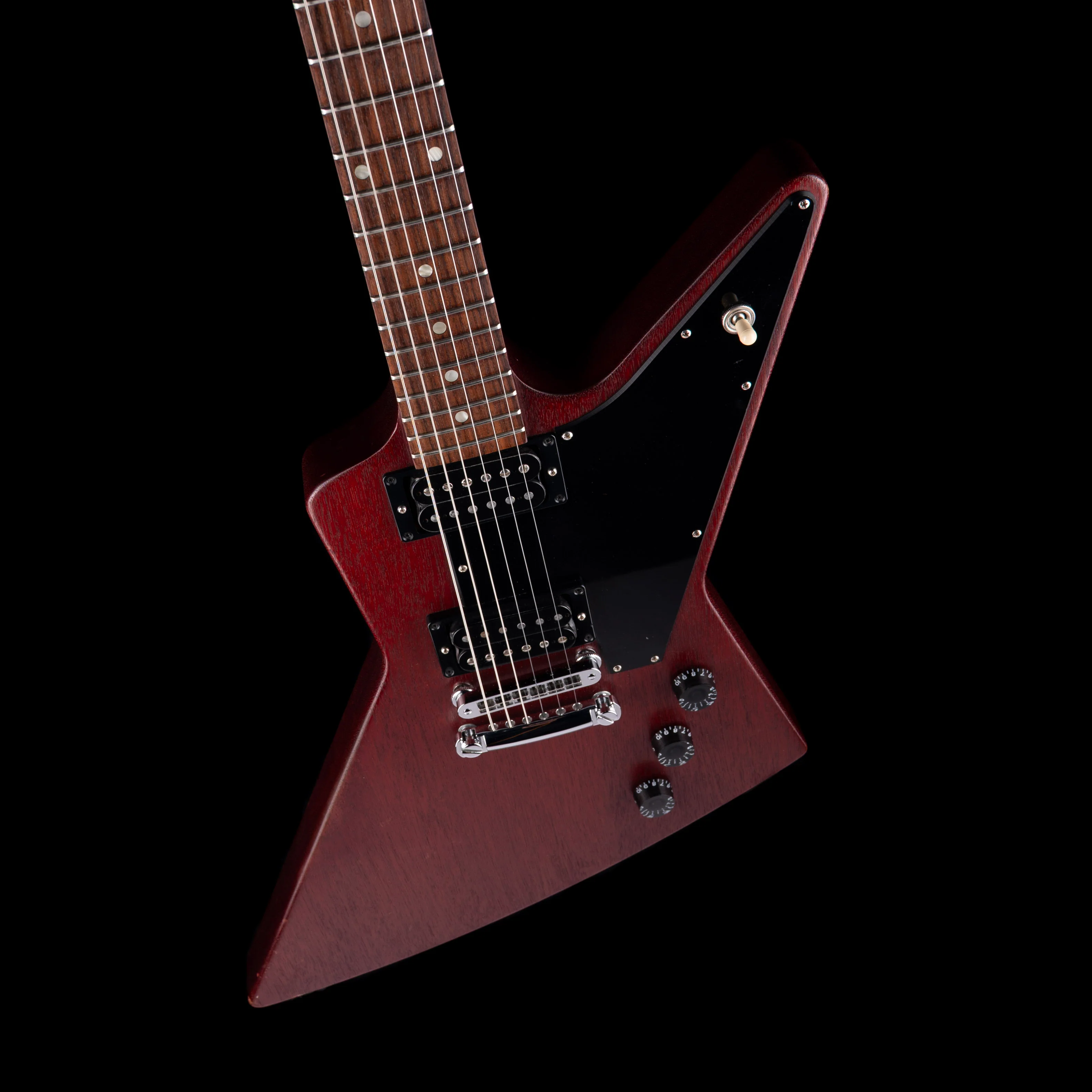 Pre Owned 2008 Gibson X-Plorer Studio Faded Cherry With Case - Image 3