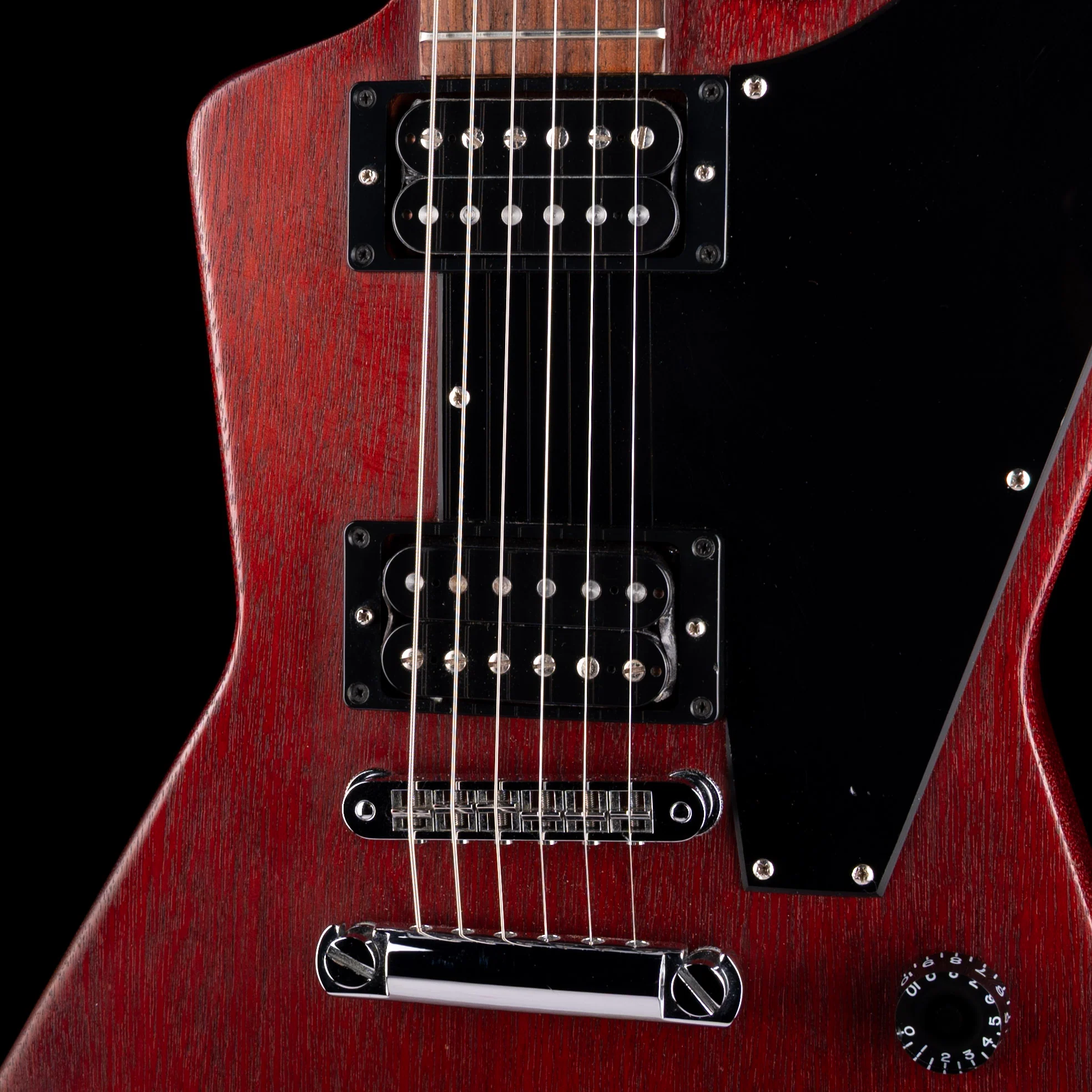 Pre Owned 2008 Gibson X-Plorer Studio Faded Cherry With Case - Image 4