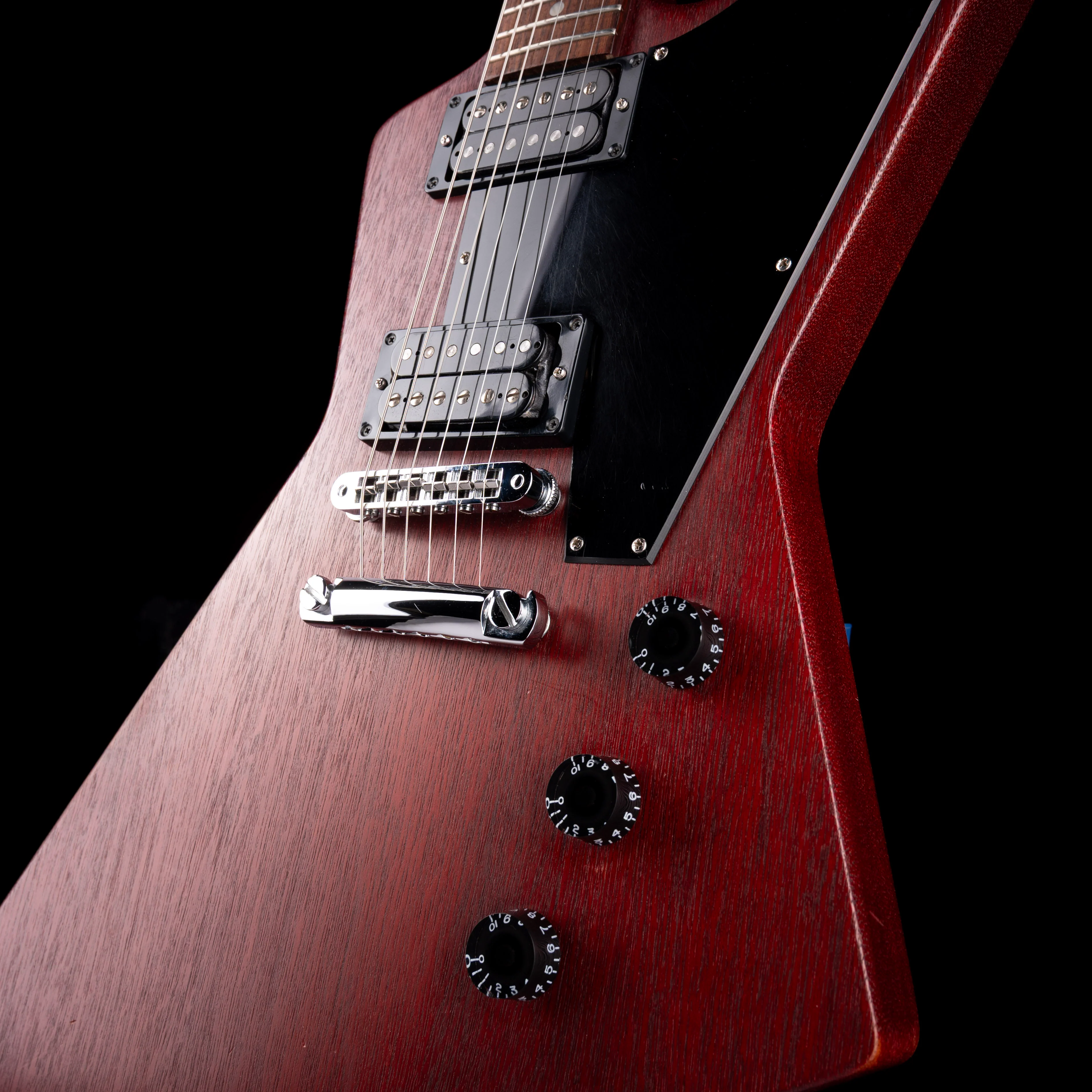 Pre Owned 2008 Gibson X-Plorer Studio Faded Cherry With Case - Image 5