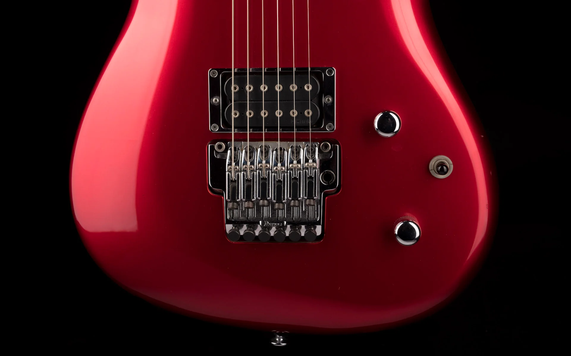 Pre Owned 2008 Ibanez JS1200 Joe Satriani SignatureCandy Apple Red With OHSC - Image 5