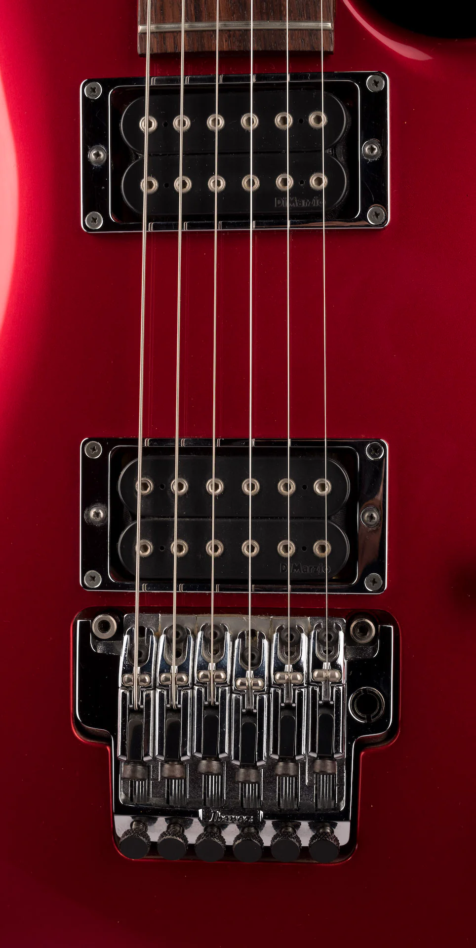 Pre Owned 2008 Ibanez JS1200 Joe Satriani SignatureCandy Apple Red With OHSC - Image 6