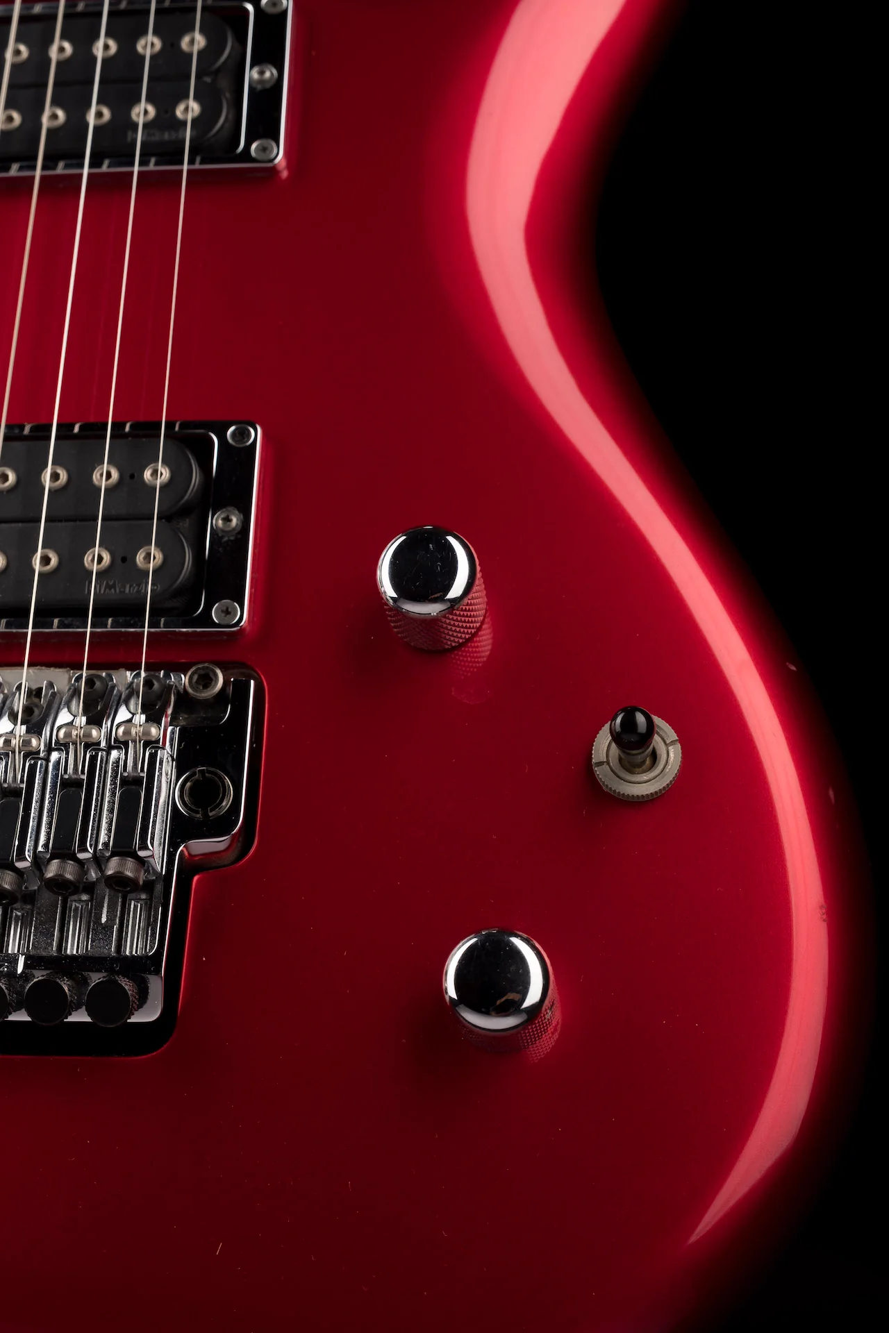 Pre Owned 2008 Ibanez JS1200 Joe Satriani SignatureCandy Apple Red With OHSC - Image 7