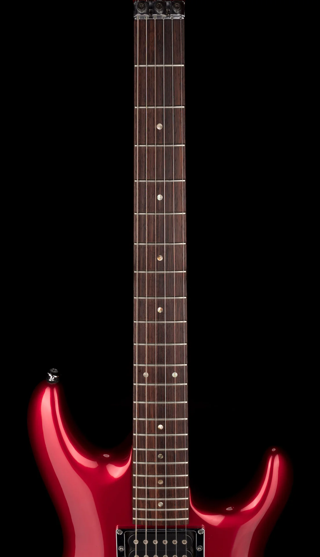 Pre Owned 2008 Ibanez JS1200 Joe Satriani SignatureCandy Apple Red With OHSC - Image 9