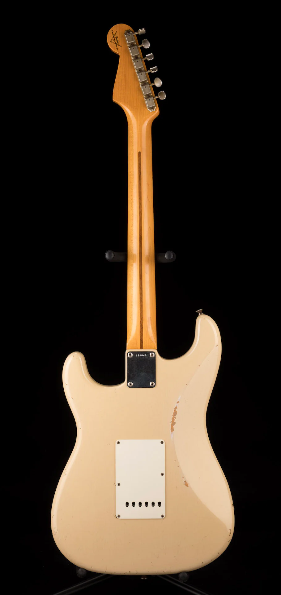 Pre Owned 2009 Fender Custom Shop ‘56 Relic Stratocaster Desert Sand Maple Neck With OHSC - Image 13