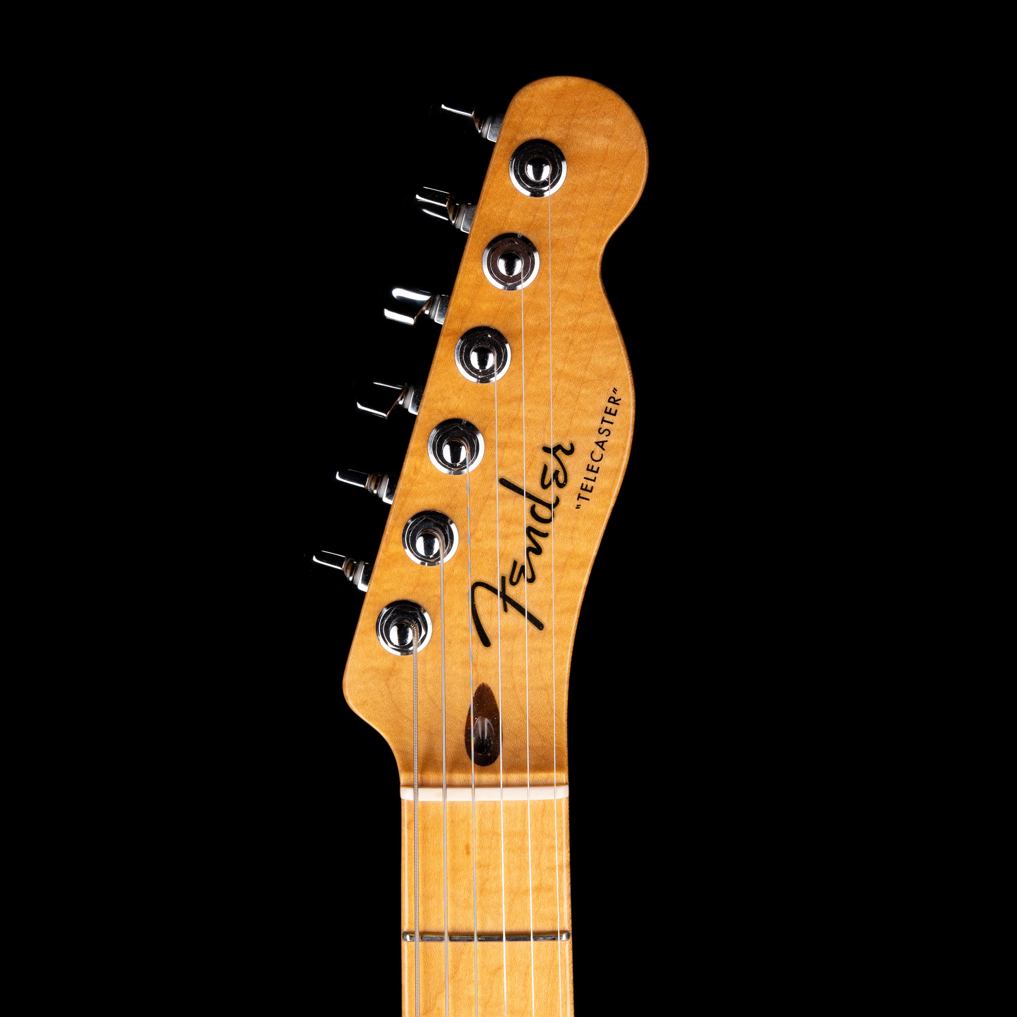 Pre Owned 2009 Fender Custom Shop Custom Deluxe Telecaster HLE Gold With OHSC - Image 13