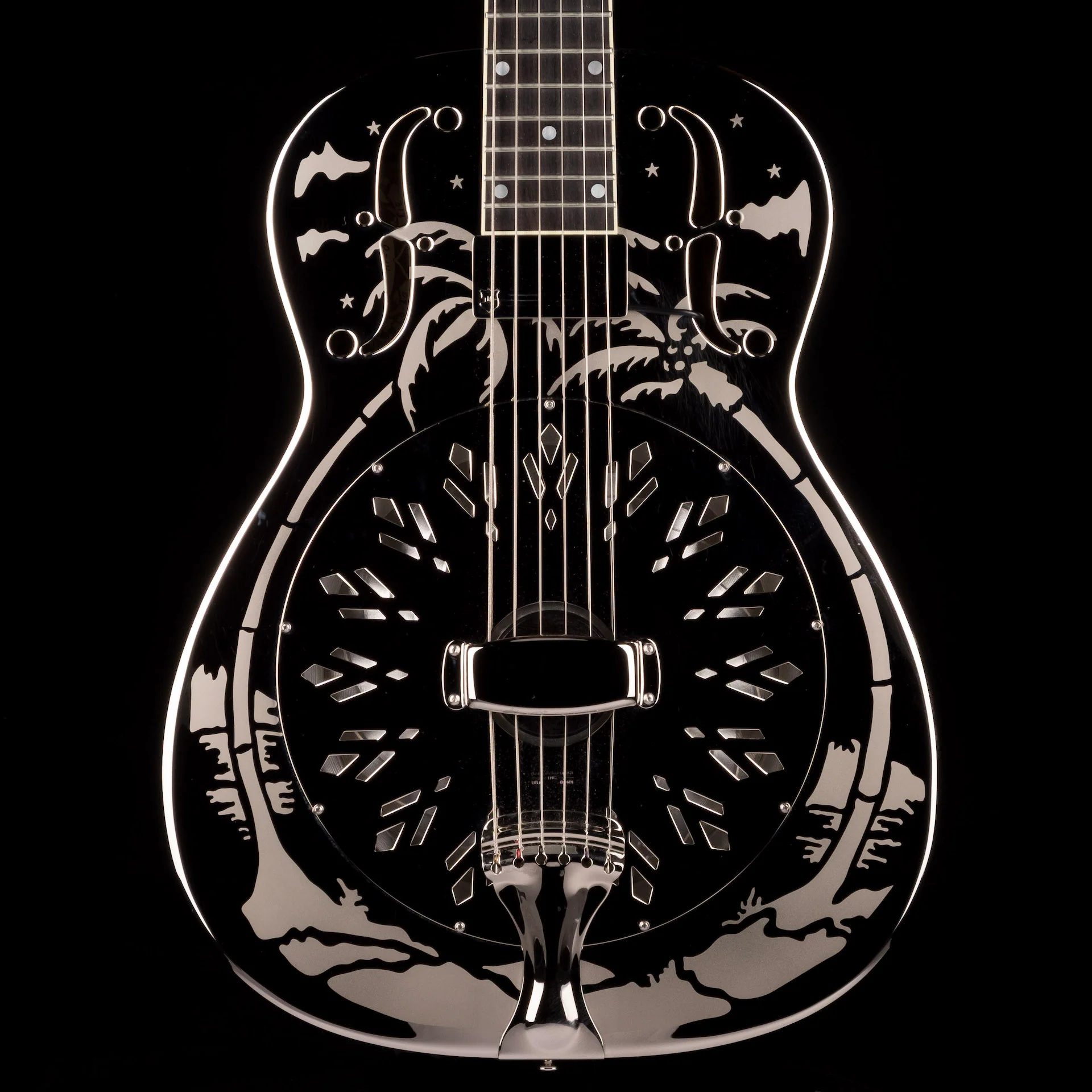 Pre Owned 2009 National Style-0 Model 0-14 Resonator Guitar With HSC