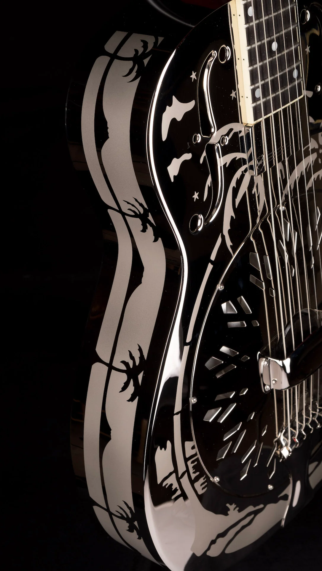 Pre Owned 2009 National Style-0 Model 0-14 Resonator Guitar With HSC - Image 12