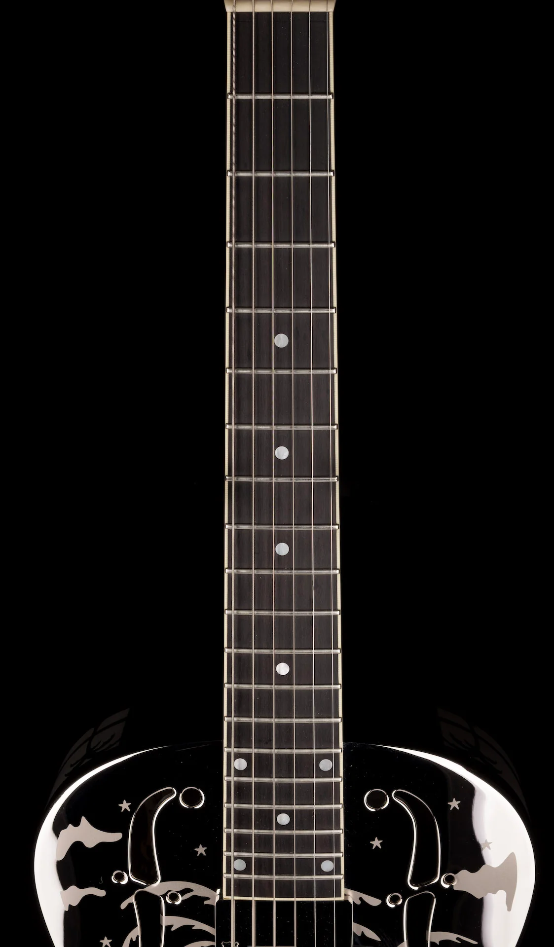 Pre Owned 2009 National Style-0 Model 0-14 Resonator Guitar With HSC - Image 13