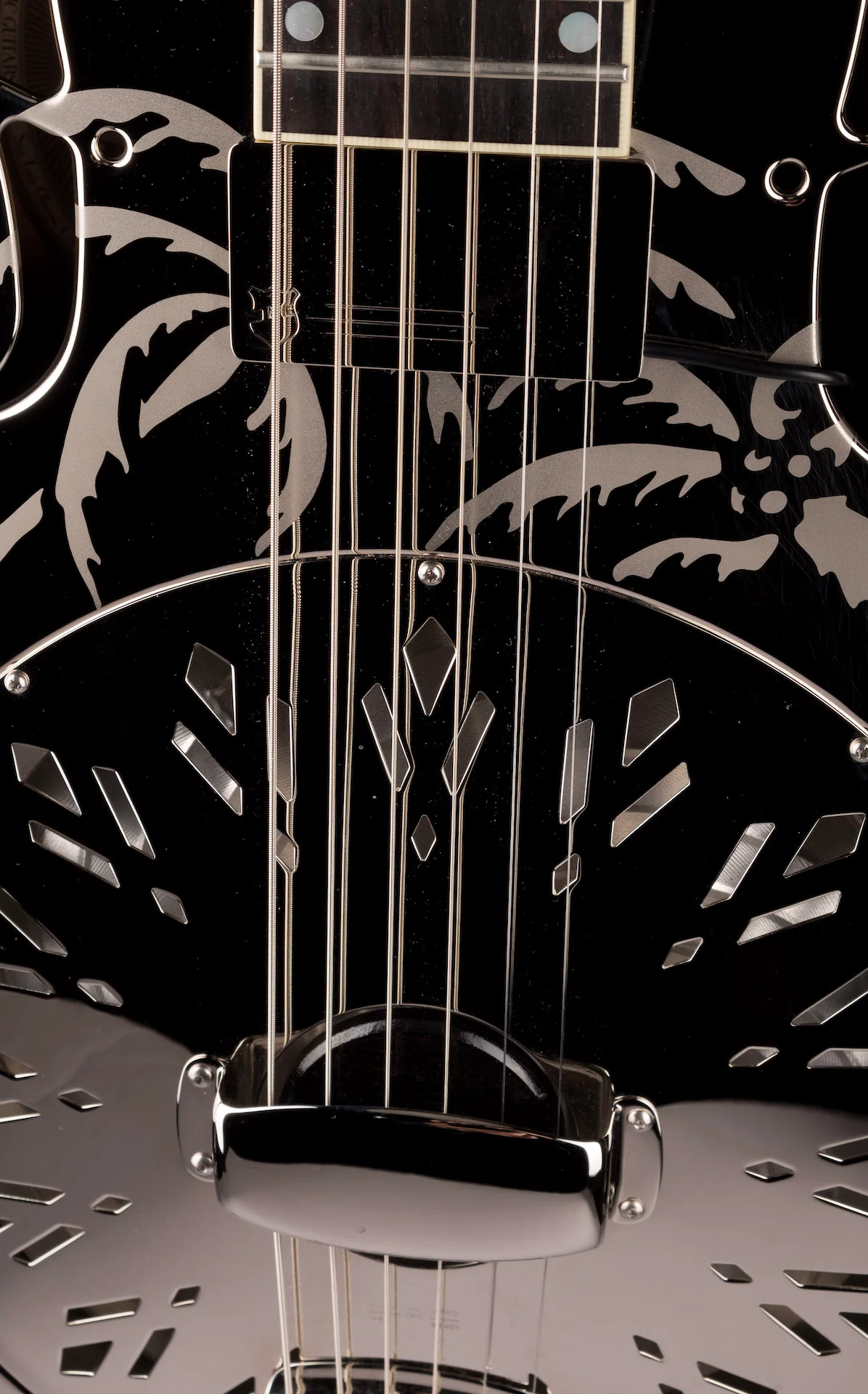 Pre Owned 2009 National Style-0 Model 0-14 Resonator Guitar With HSC - Image 6