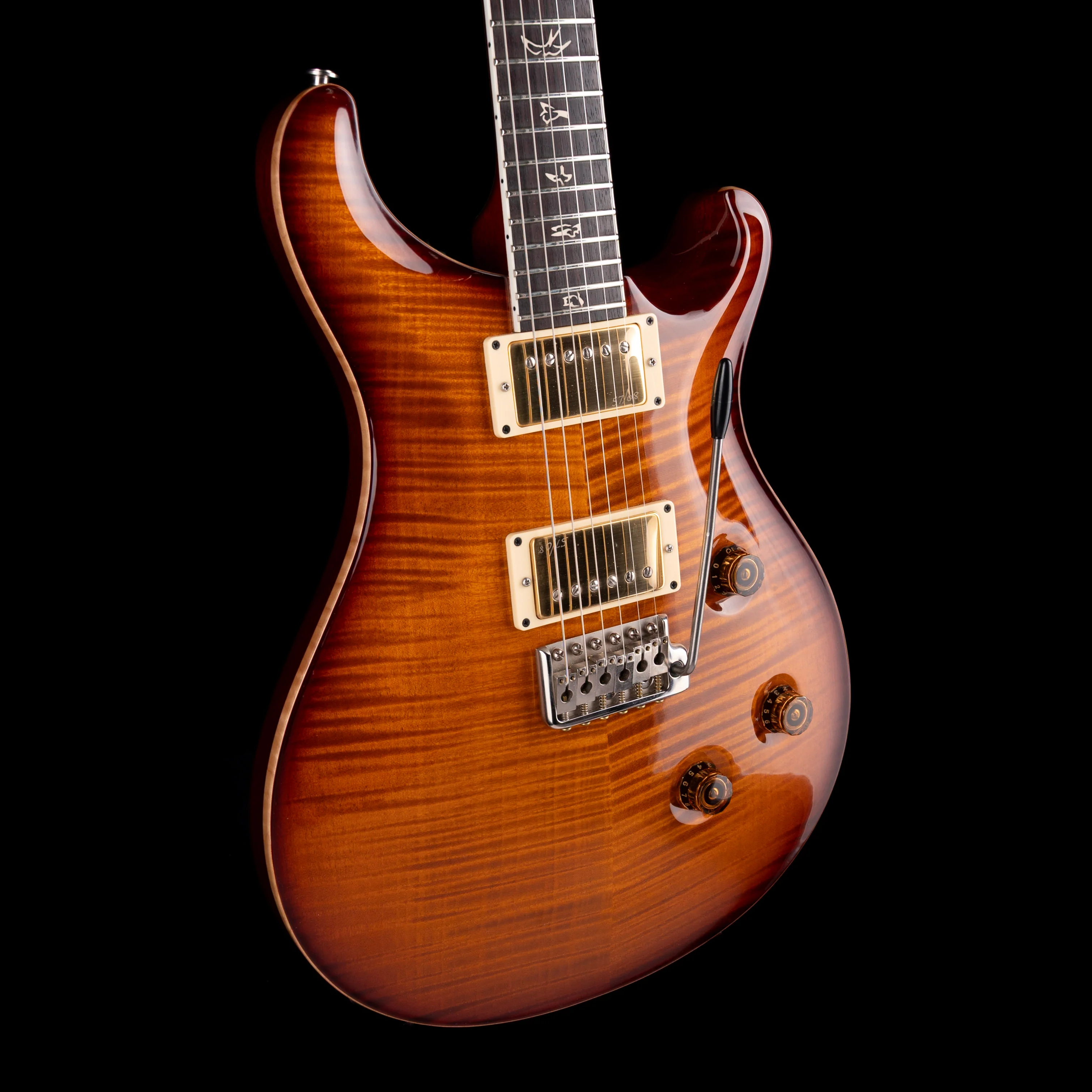 Pre Owned 2009 PRS 25th Anniversary Custom 24 Smoked Amber With OHSC - Image 6