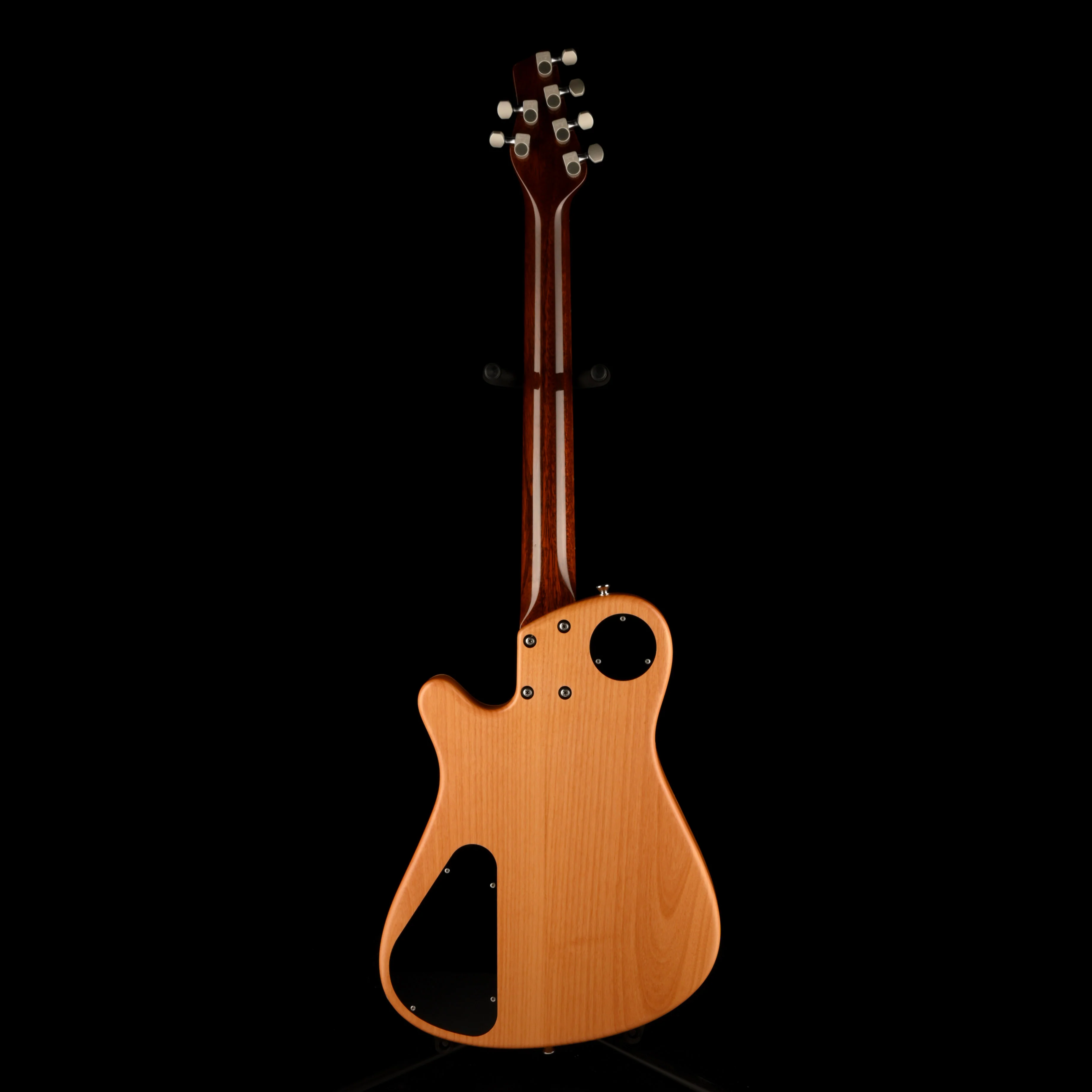 Pre Owned 2009 Rob Allen Single Cutaway Amber Electric Guitar With OHSC - Image 10
