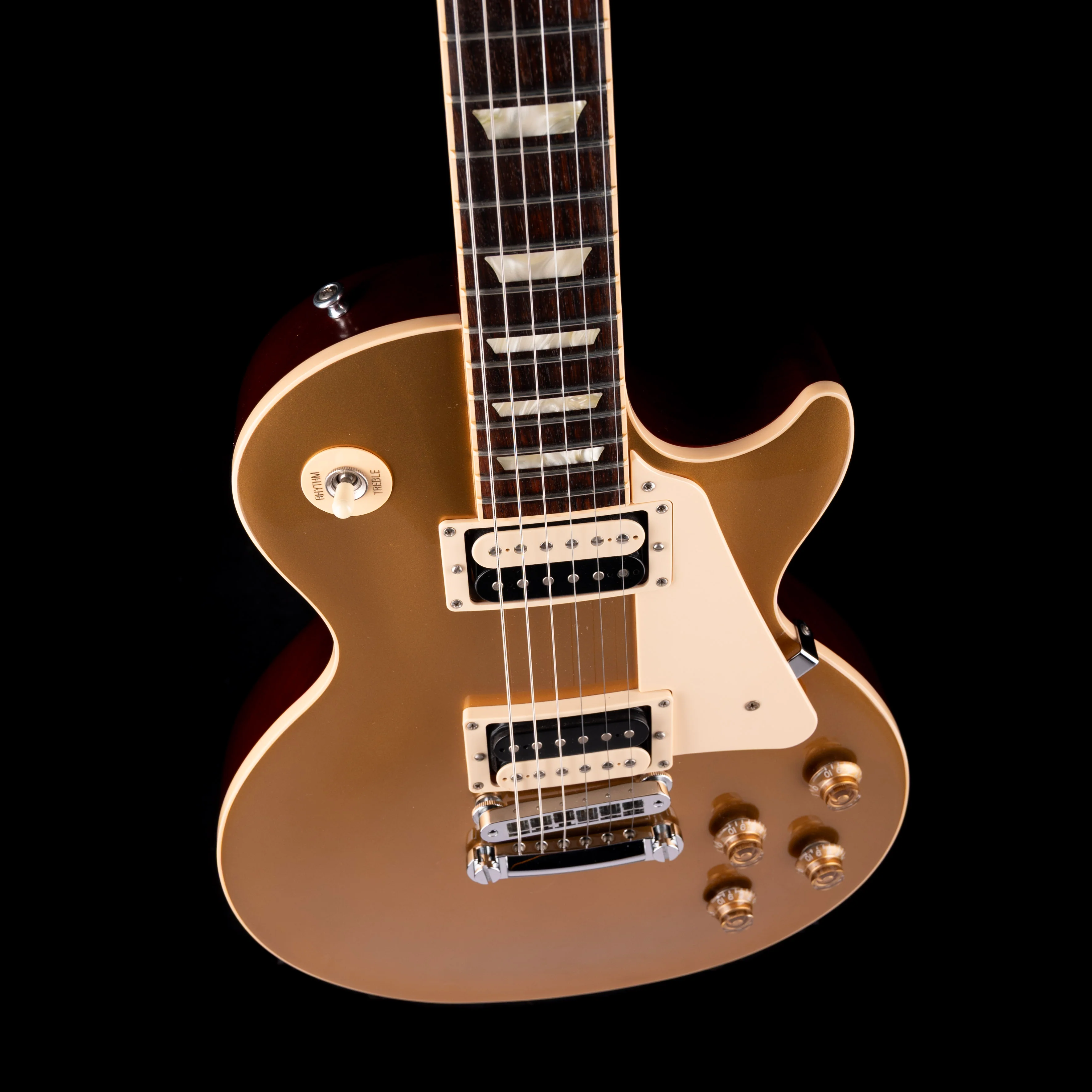 Pre Owned 2010 Gibson Les Paul Traditional Pro Goldtop With OHSC - Image 3