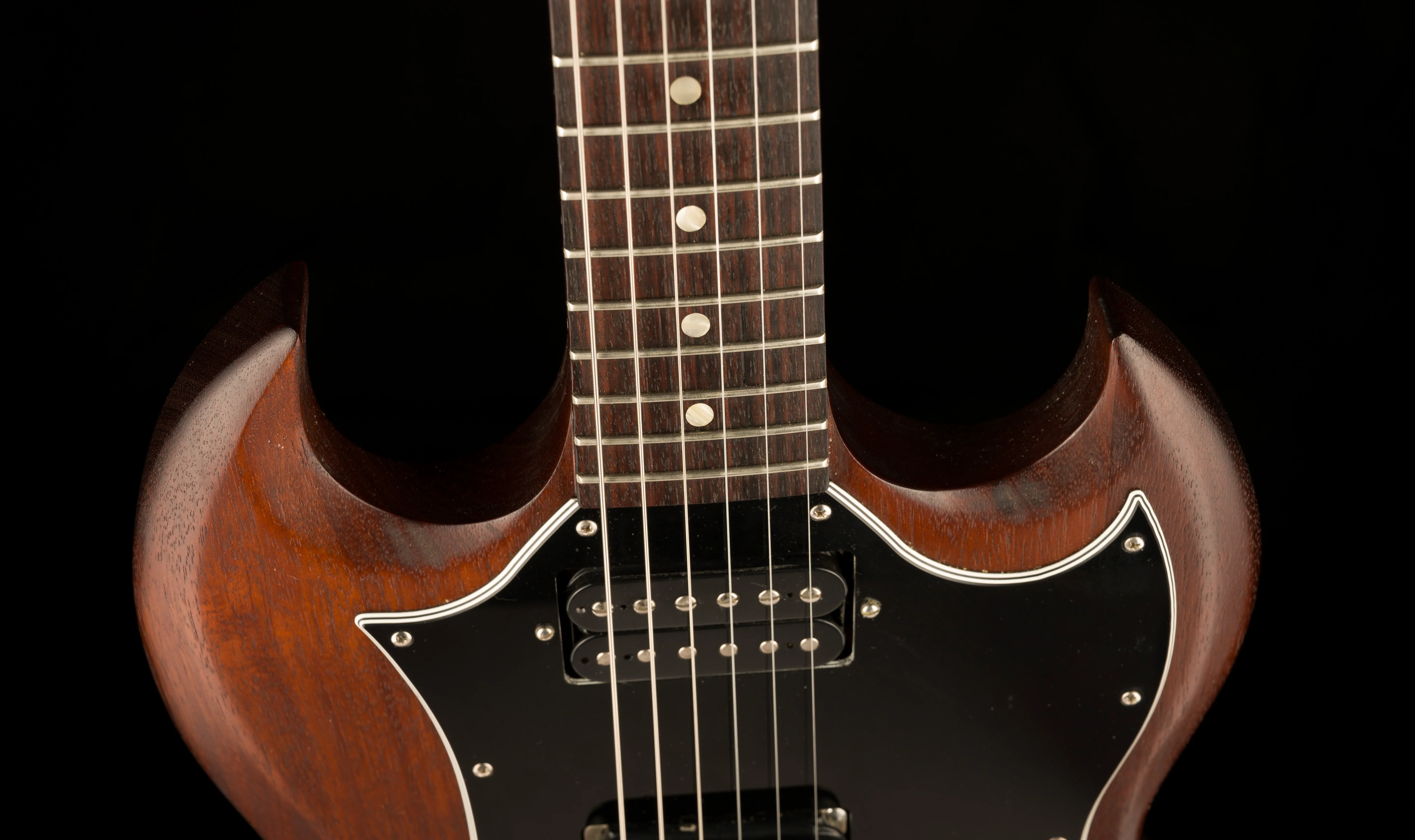 Pre Owned 2010 Gibson SG Special Worn Brown Satin With Gig Bag - Image 3