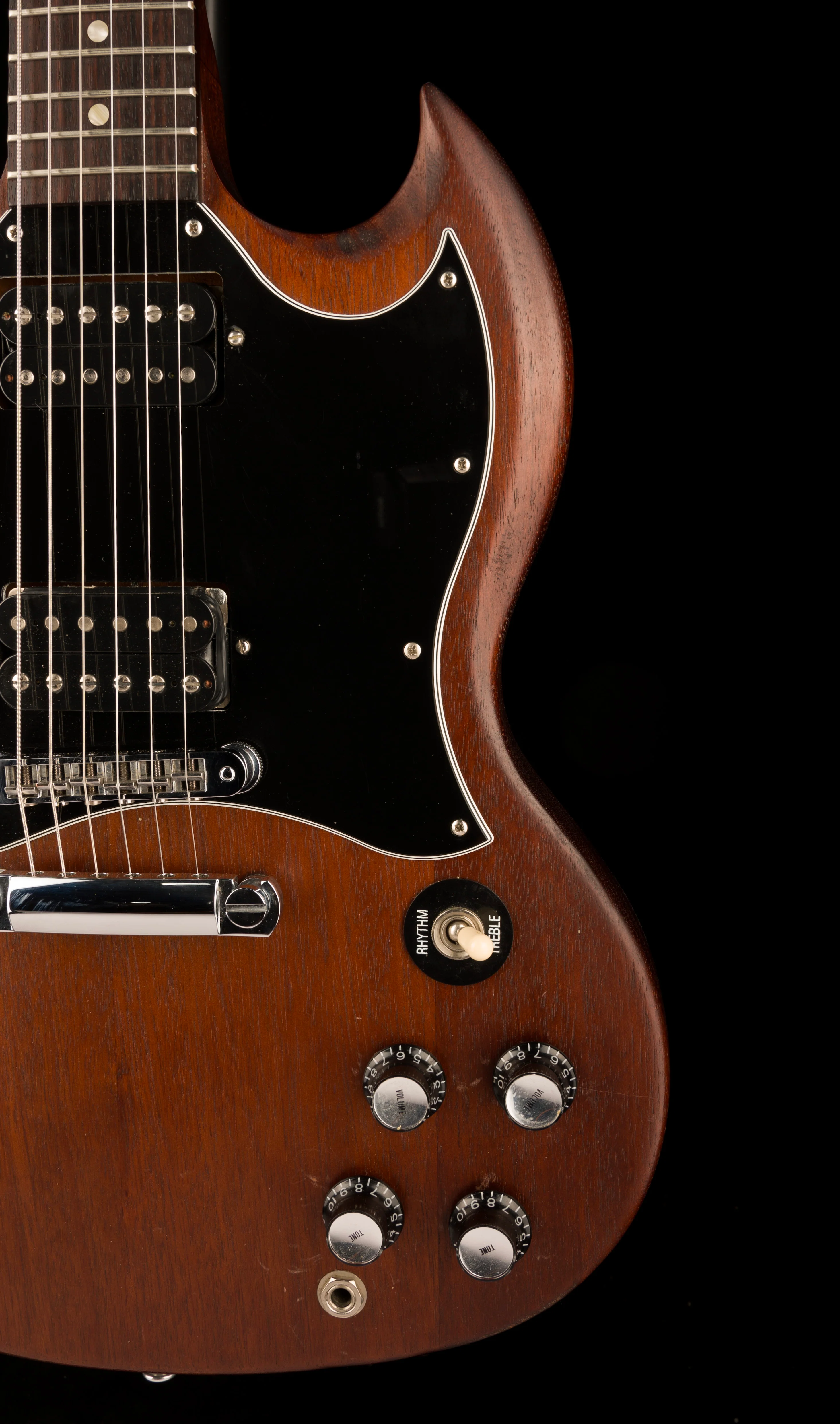 Pre Owned 2010 Gibson SG Special Worn Brown Satin With Gig Bag - Image 9