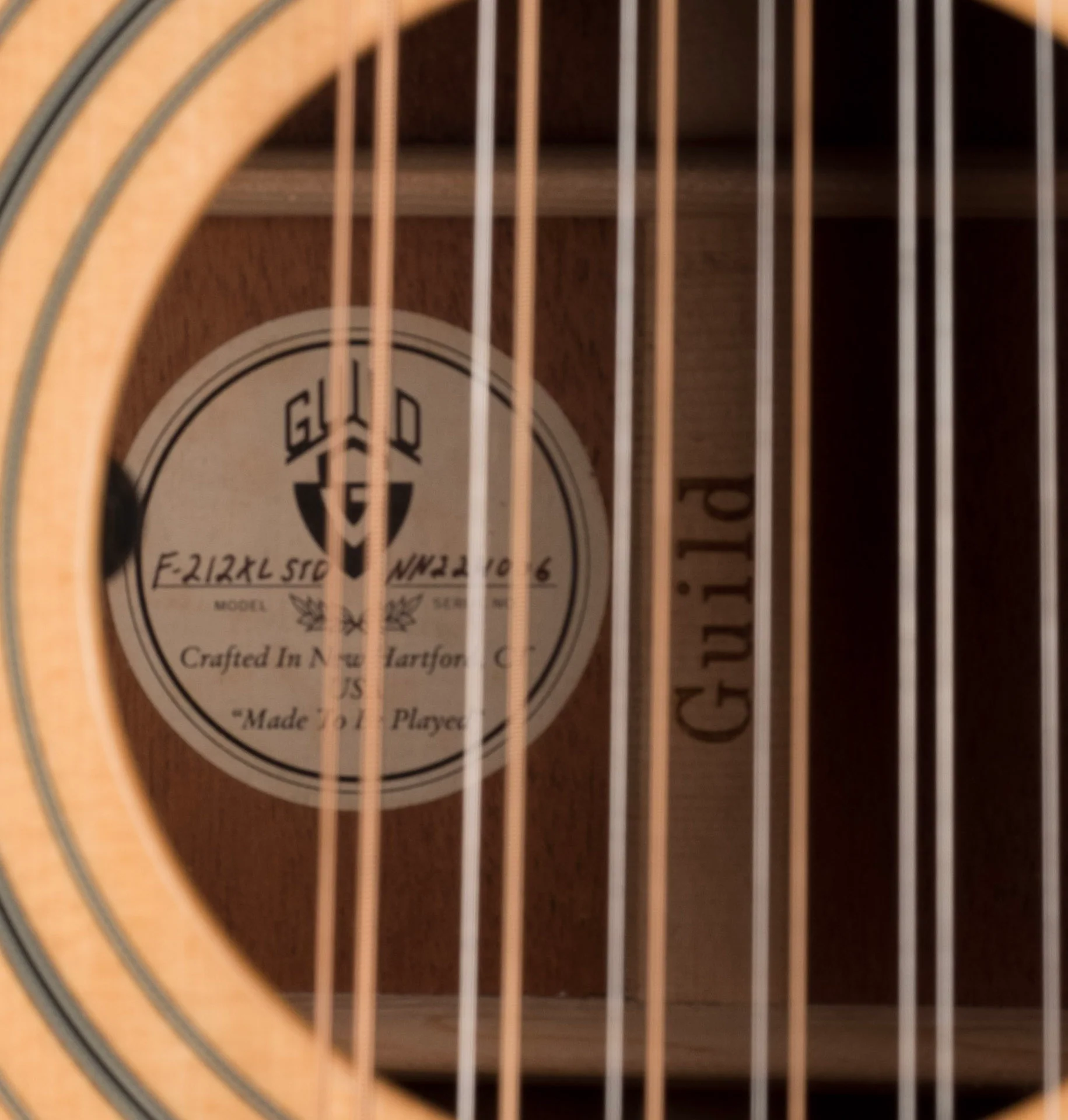 Pre-Owned 2010 Guild F-212XL 12-string Acoustic Guitar With OHSC - 2 - Image 9