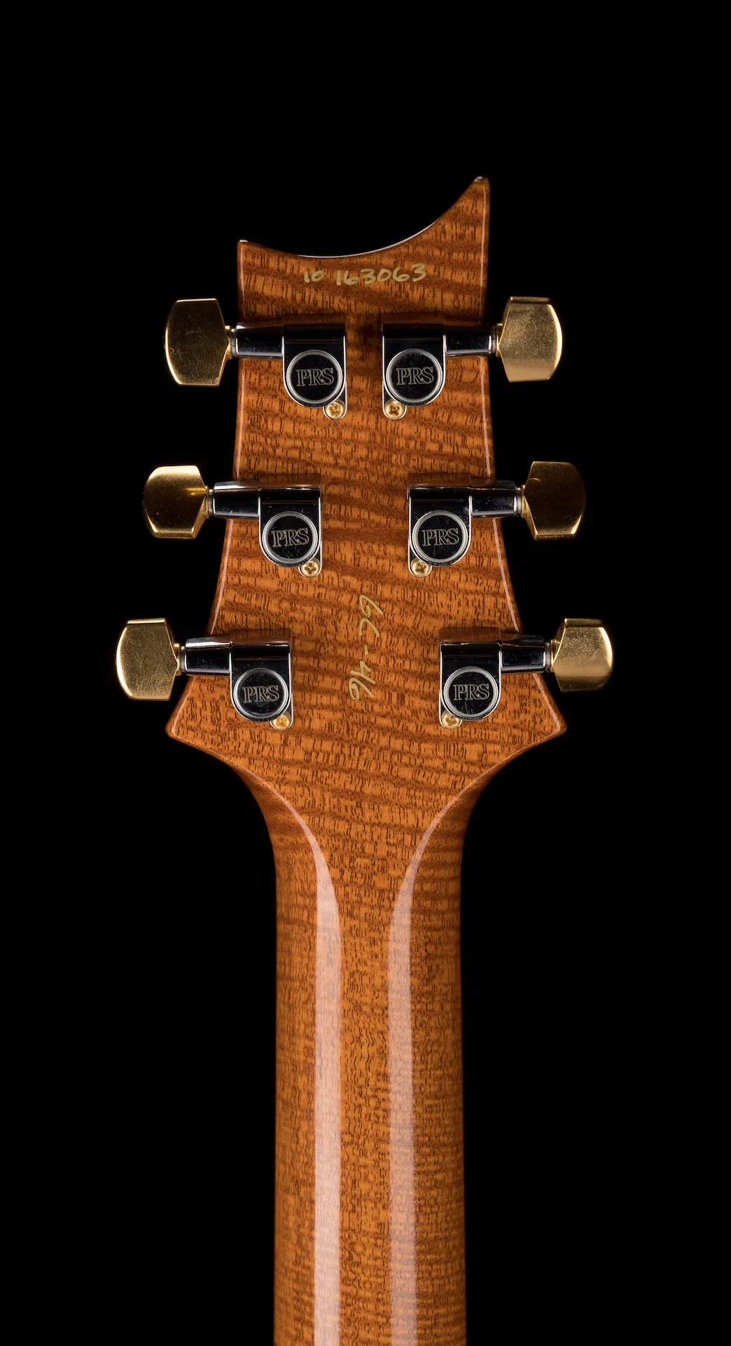 Pre Owned 2010 PRS Limited Edition Wood Library Custom 24 Solana Burst "GC 46th Anniversary” With Case - Image 17