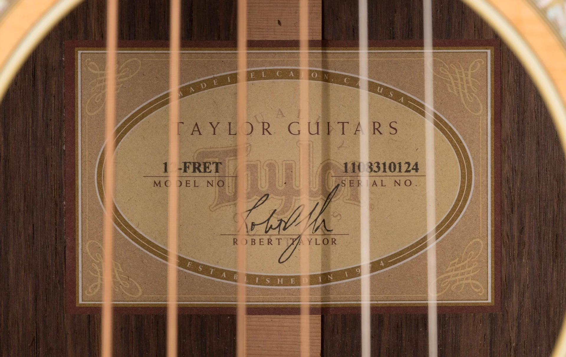 Pre Owned 2010 Taylor 12-Fret Acoustic Electric With OHSC - Image 11