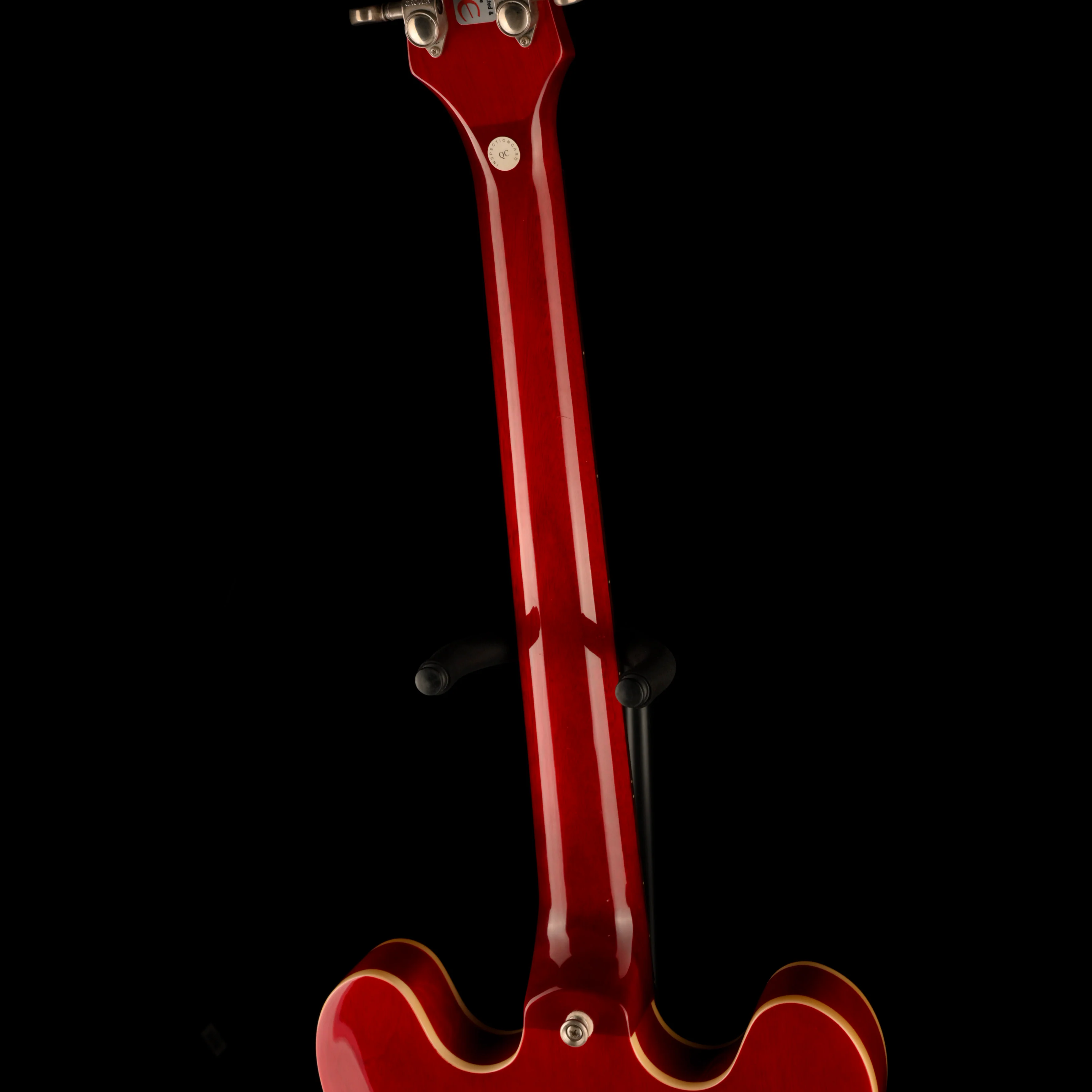 Pre Owned 2011 Epiphone Dot Cherry Semi-Hollow Electric Guitar - Image 12