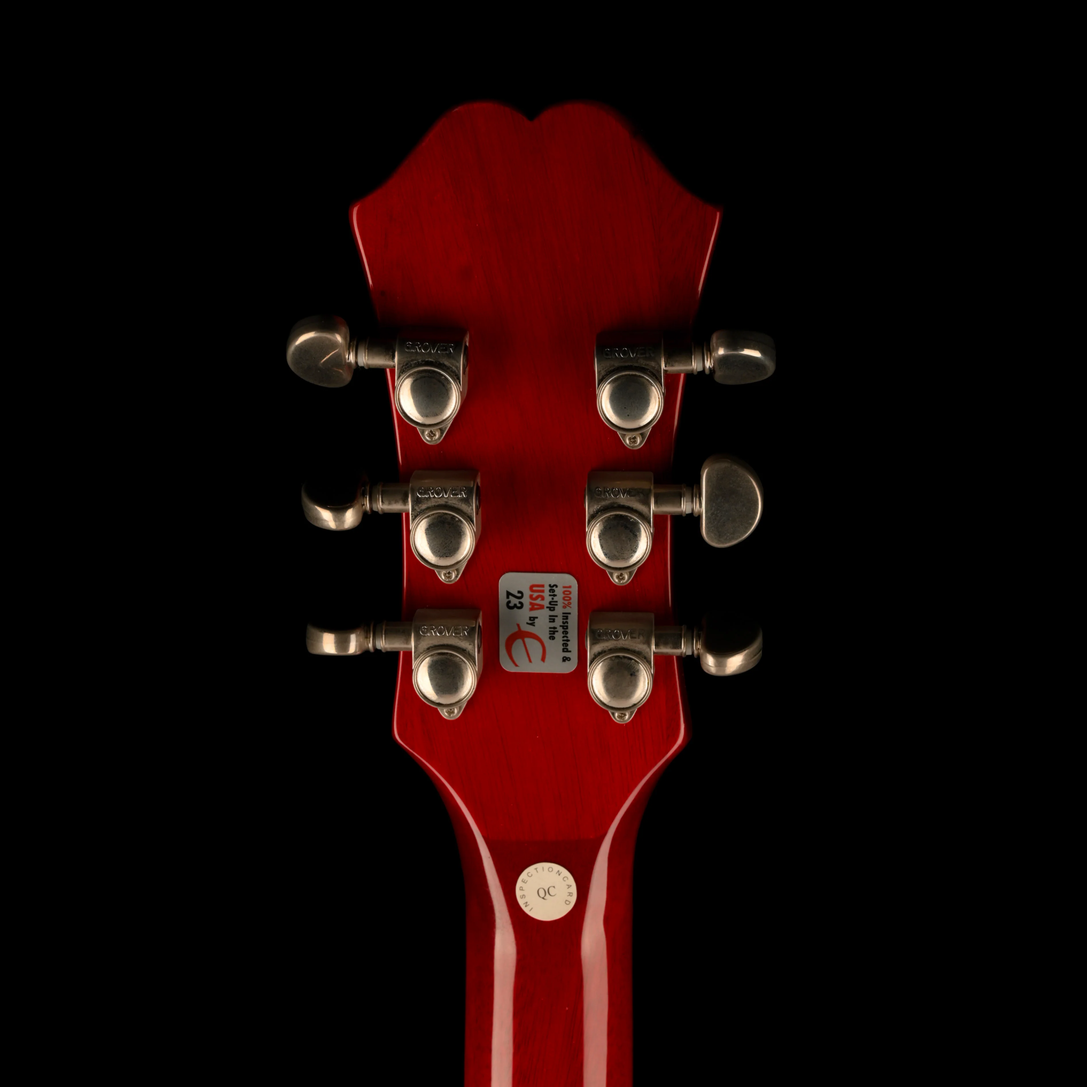 Pre Owned 2011 Epiphone Dot Cherry Semi-Hollow Electric Guitar - Image 13