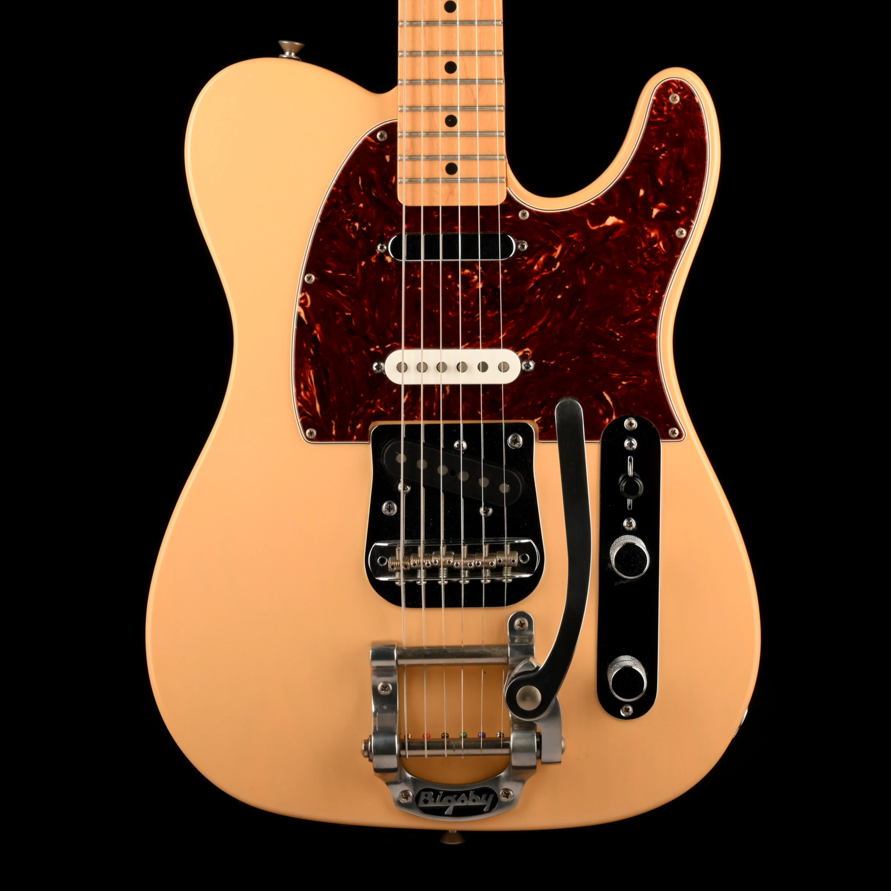 Pre Owned 2011 Fender Deluxe Nashville Tele Honey Blonde With Bigsby & Gig Bag