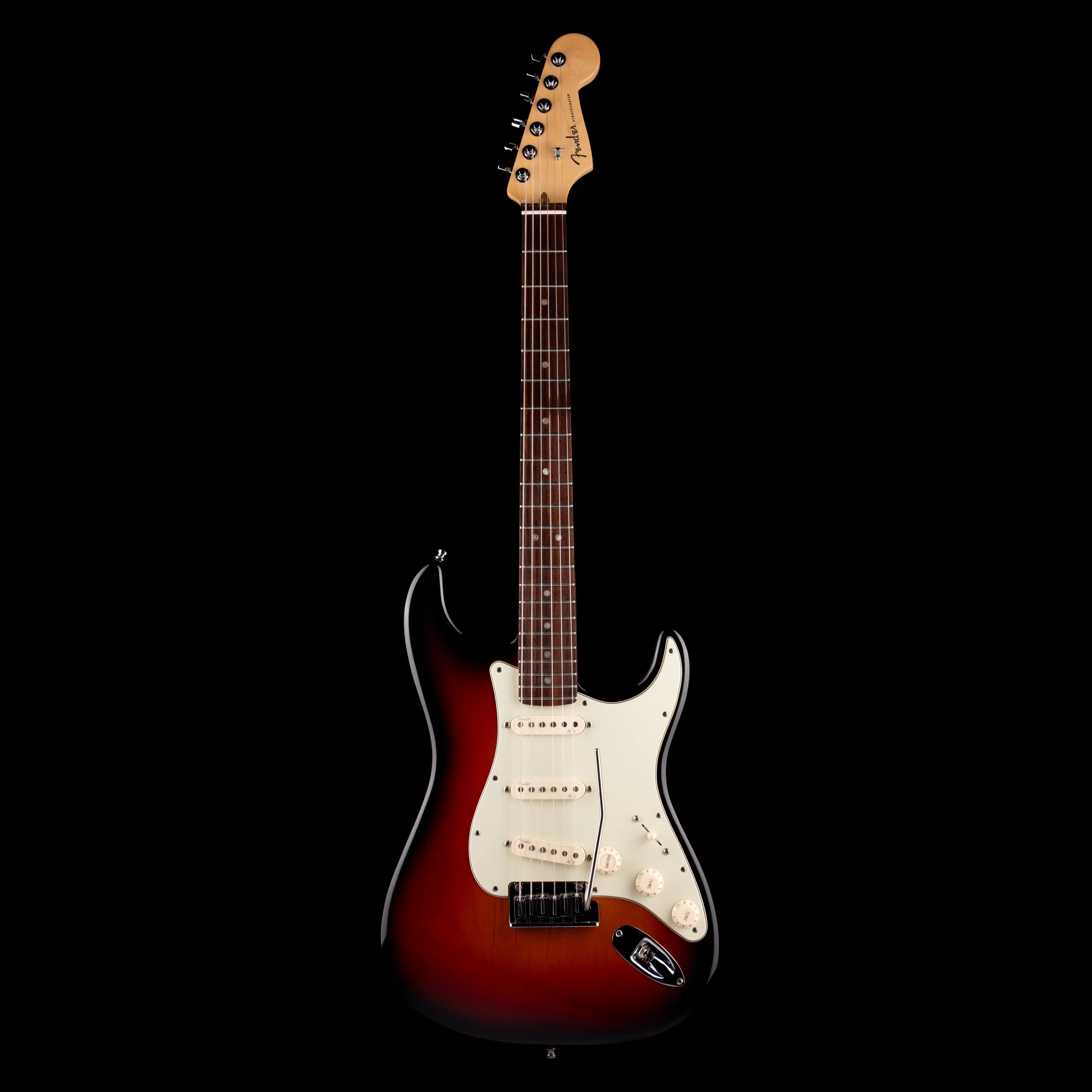 Pre Owned 2011 Fender Deluxe Stratocaster Sunburst With Case - Image 2