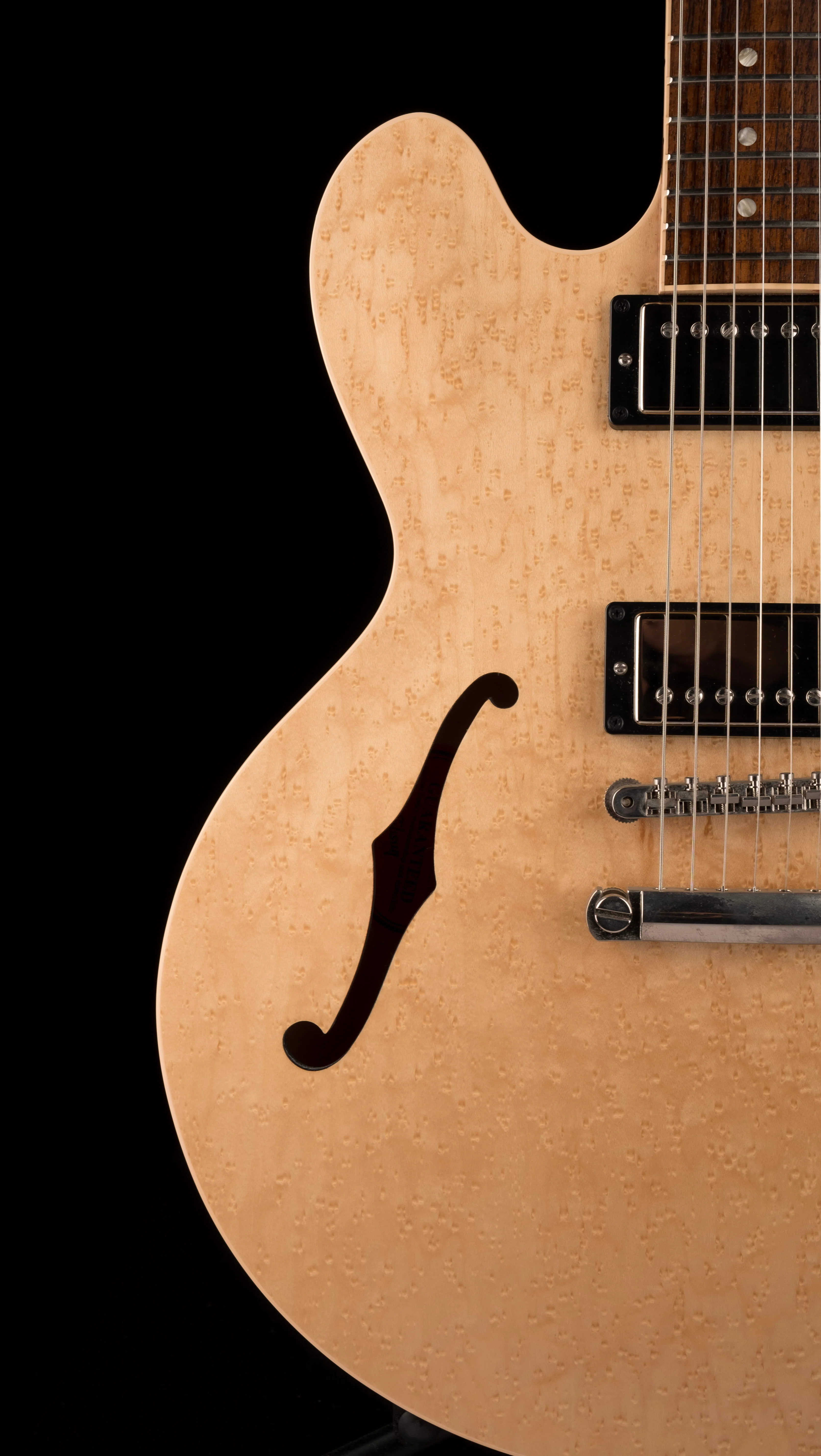 Pre Owned 2011 Gibson Custom Shop Limited Edition ES-335 Birdseye Maple Natural With OHSC - Image 10
