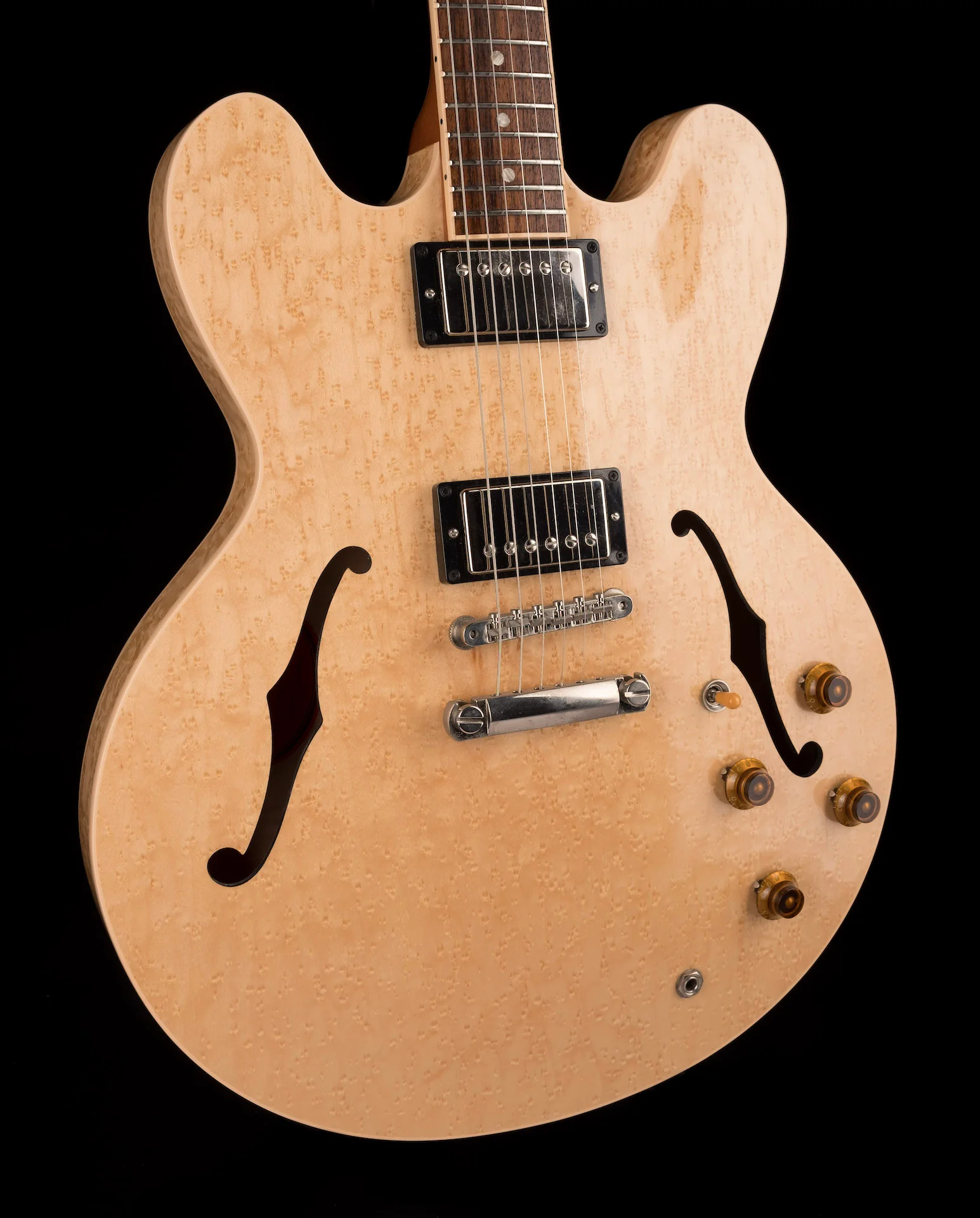 Pre Owned 2011 Gibson Custom Shop Limited Edition ES-335 Birdseye Maple Natural With OHSC - Image 12