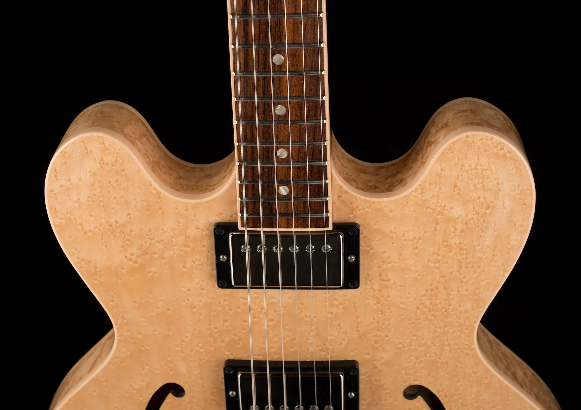 Pre Owned 2011 Gibson Custom Shop Limited Edition ES-335 Birdseye Maple Natural With OHSC - Image 8