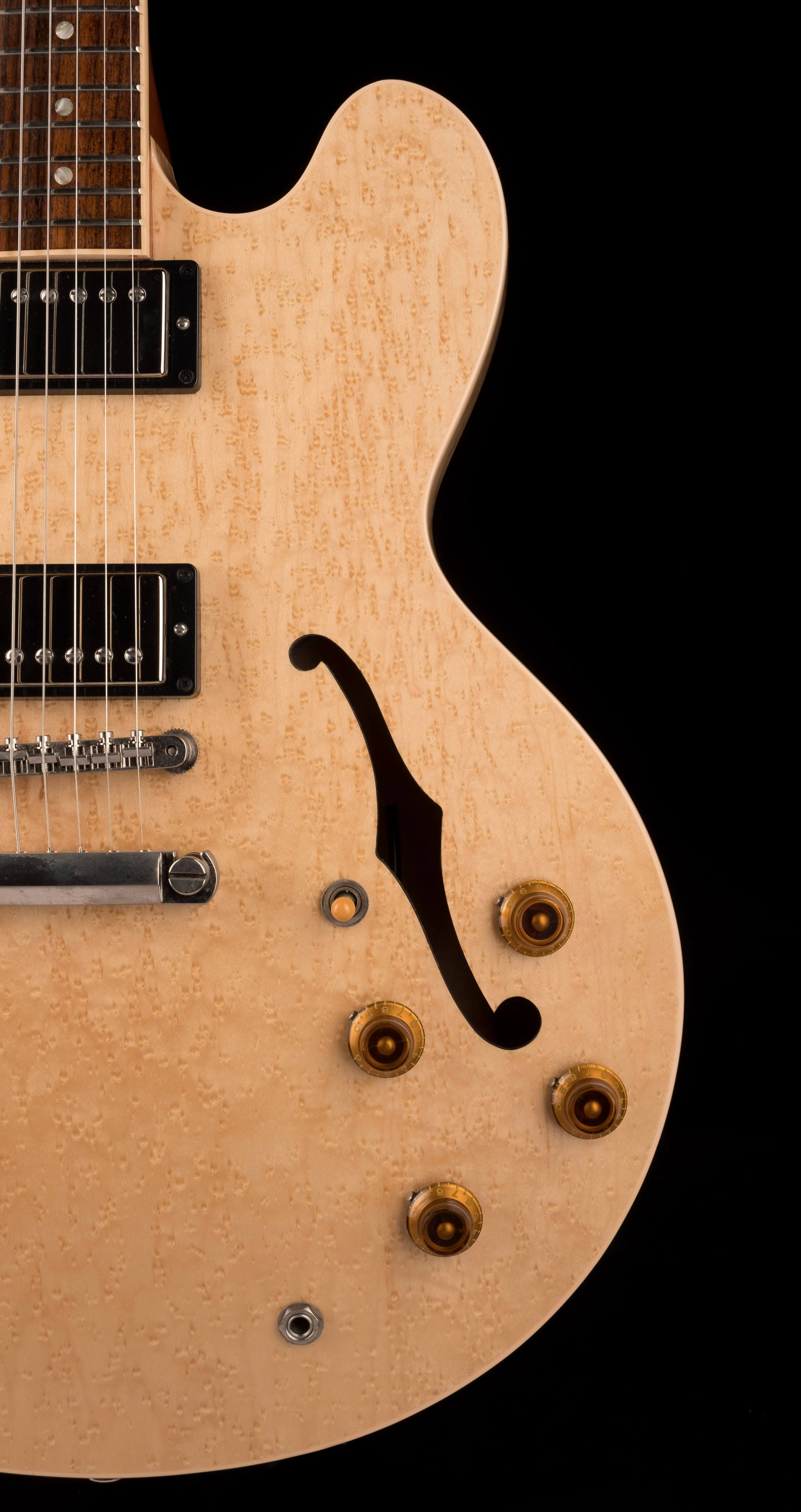 Pre Owned 2011 Gibson Custom Shop Limited Edition ES-335 Birdseye Maple Natural With OHSC - Image 9