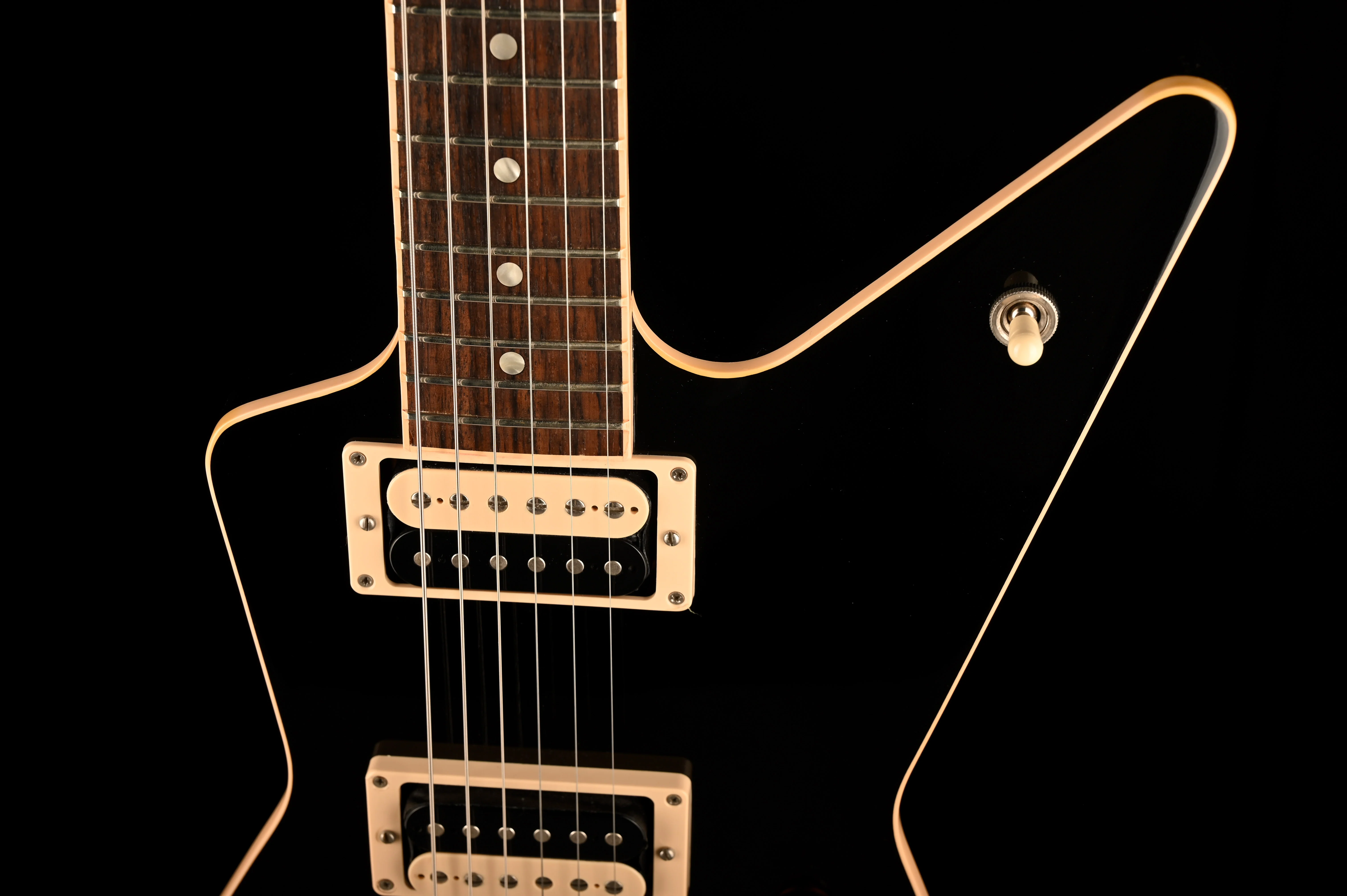 Pre Owned 2011 Gibson Explorer Pro Black With OHSC - Image 3