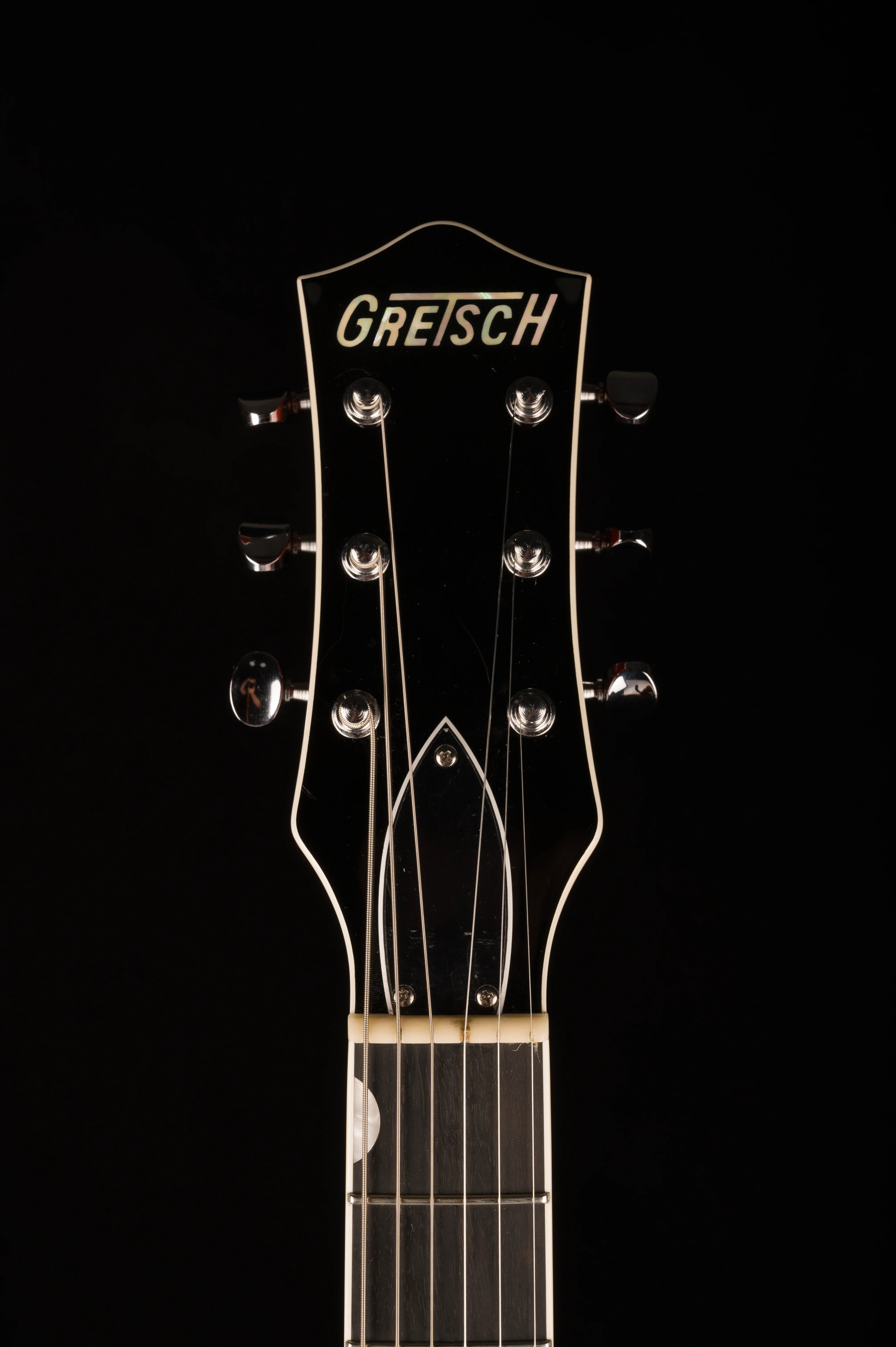 Pre Owned 2011 Grestch Power Jet G6128-TVP Upgraded Black with OHSC - Image 12