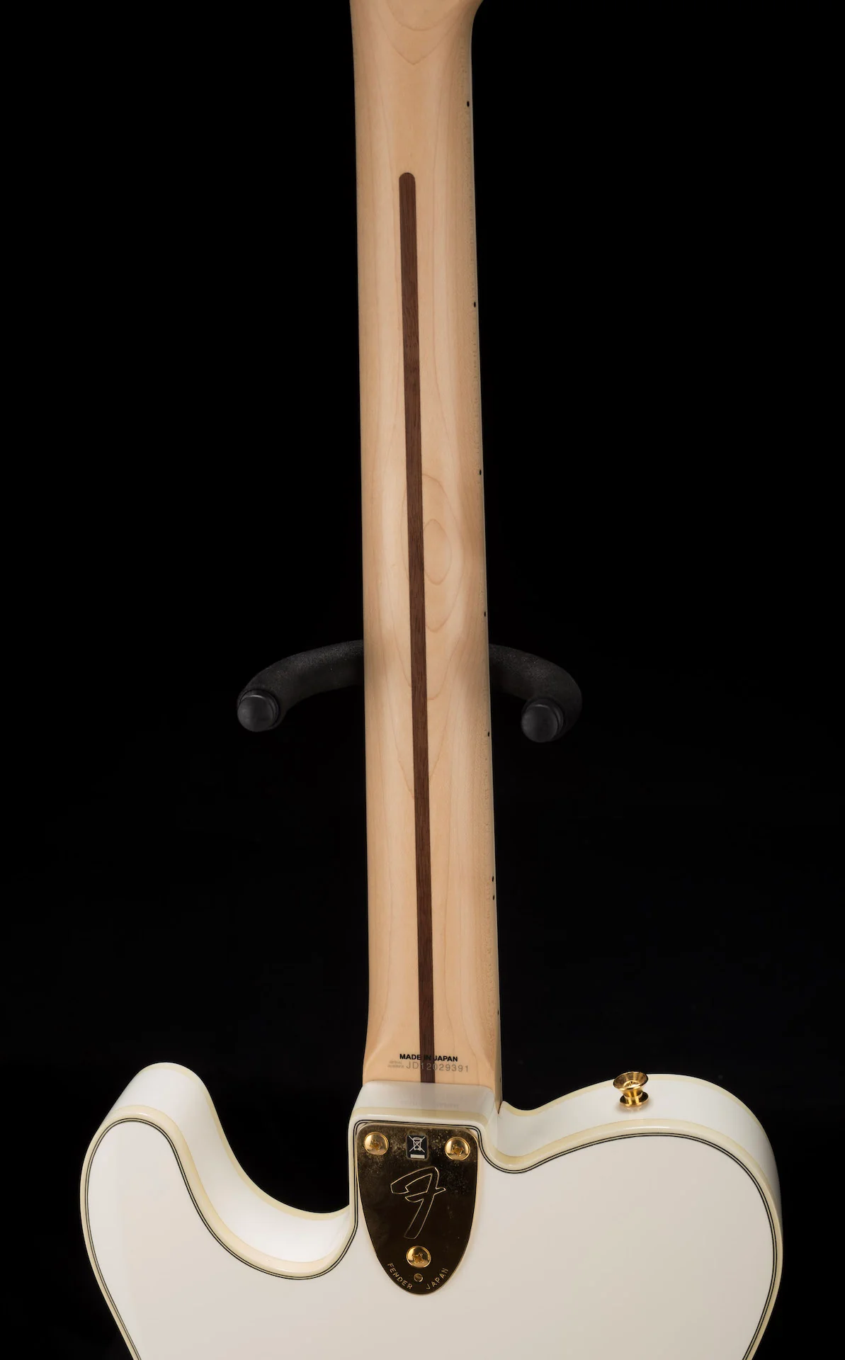 Pre Owned 2012 Fender Limited Edition Telecaster Thinline Super Deluxe Olympic White MIJ With Case - Image 15