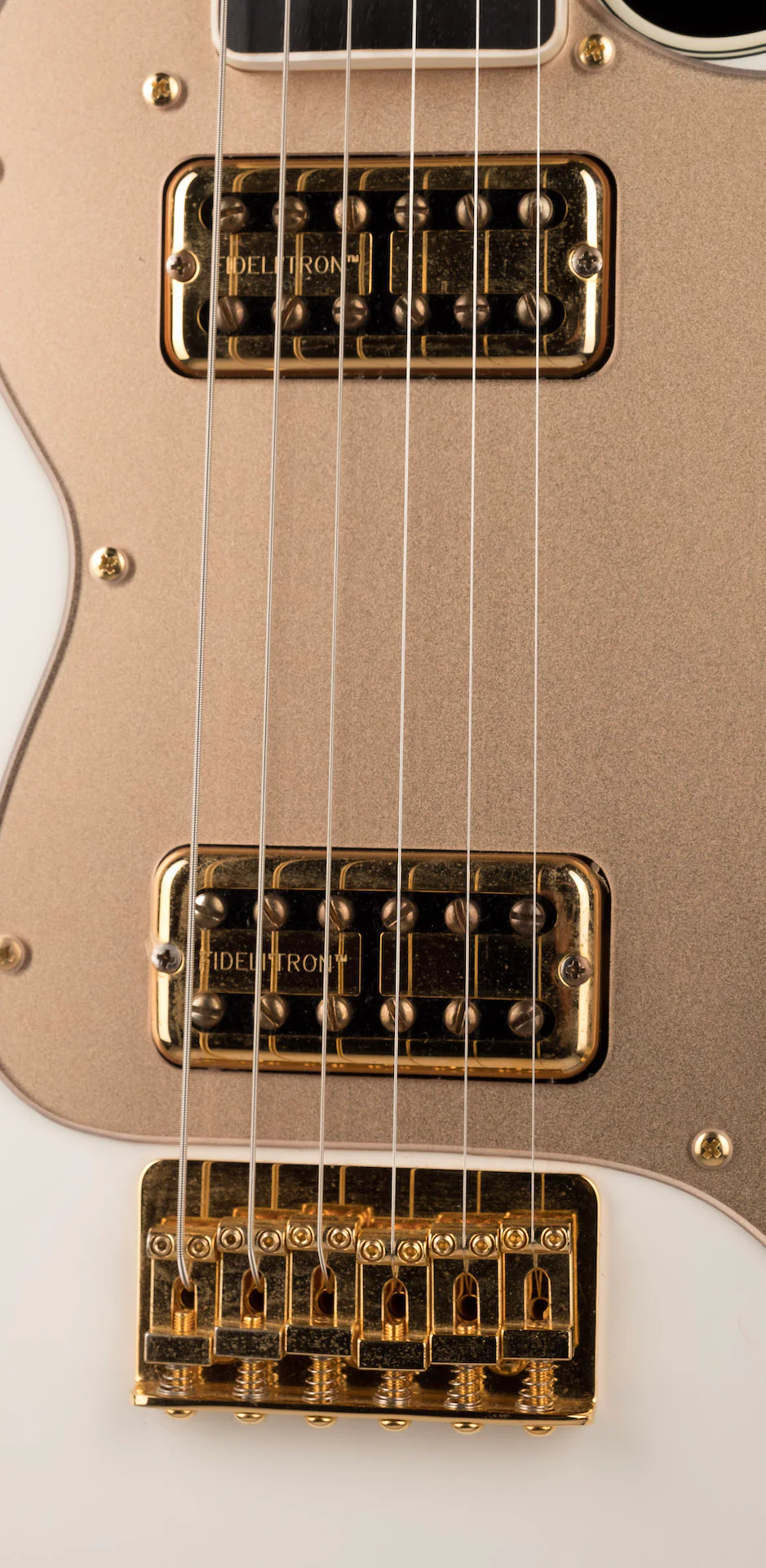 Pre Owned 2012 Fender Limited Edition Telecaster Thinline Super Deluxe Olympic White MIJ With Case - Image 7