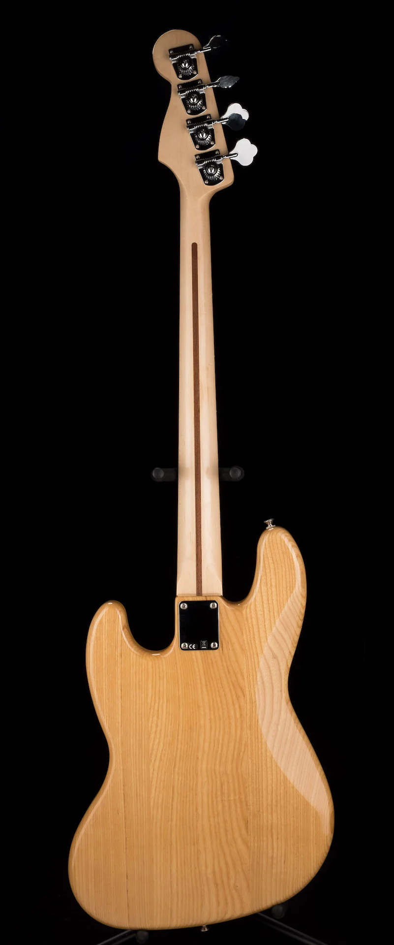 Pre Owned 2012 Fender Special Run Deluxe Jazz Bass Natural with Case - Image 13