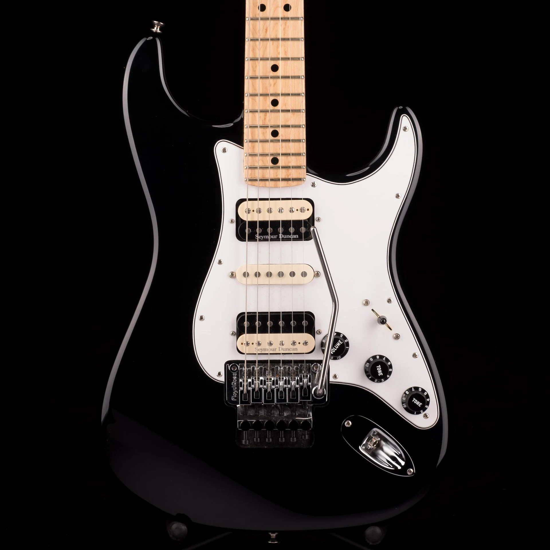 Pre Owned 2012 Fender Masterbuilt Jason Smith 1969 NOS Stratocaster HSH Black With OHSC