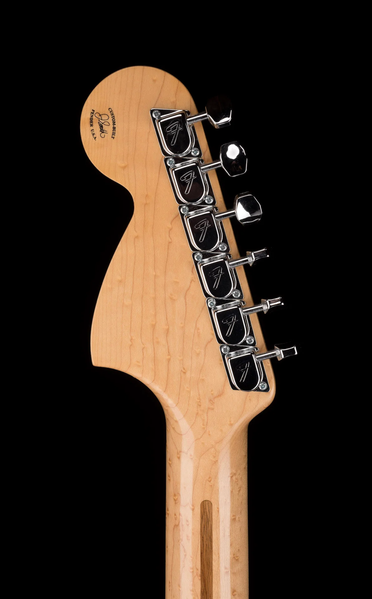 Pre Owned 2012 Fender Masterbuilt Jason Smith 1969 NOS Stratocaster HSH Black With OHSC - Image 19