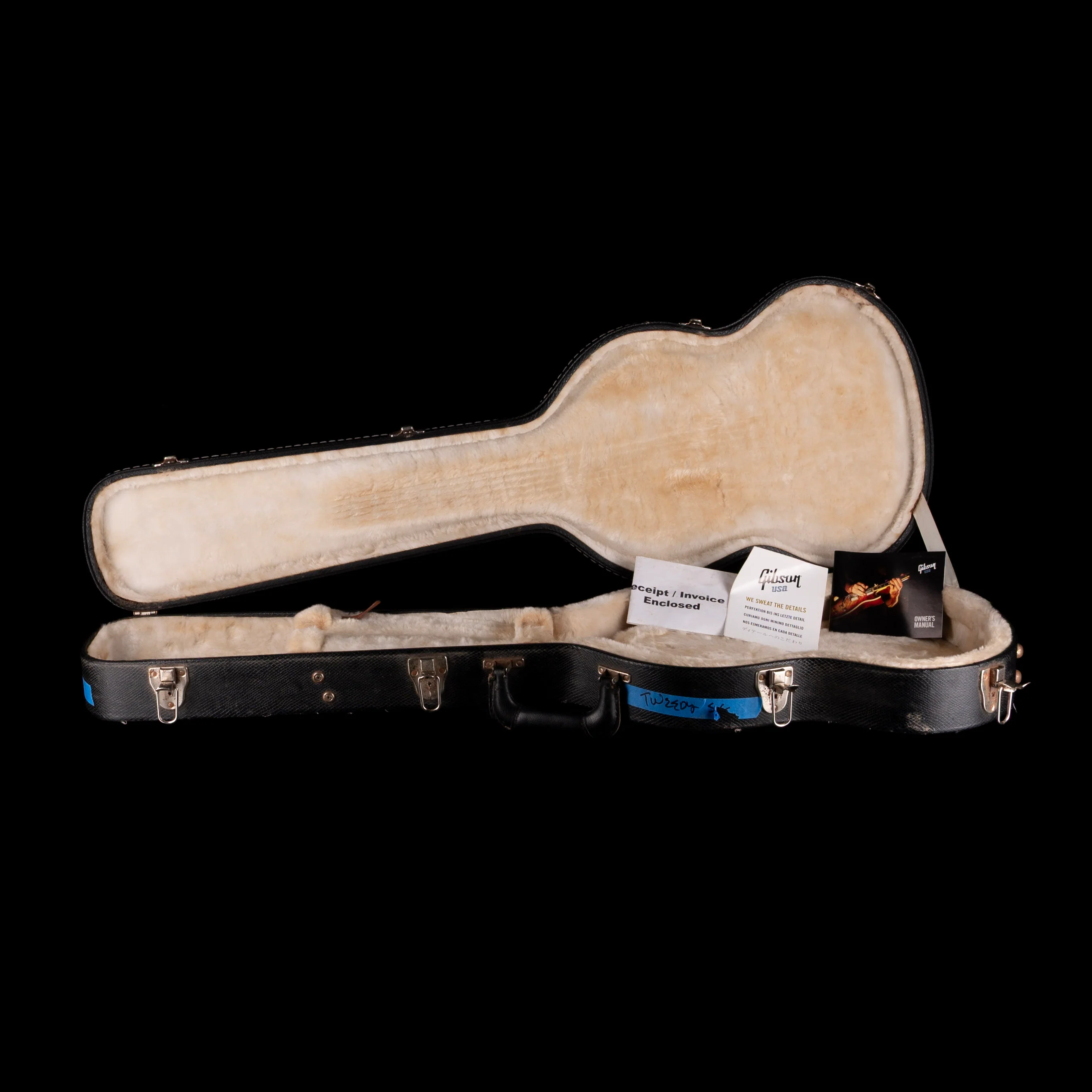 Pre Owned 2012 Gibson Limited Edition Jeff Tweedy 1961 SG Standard - Blue Mist With OHSC - Image 16