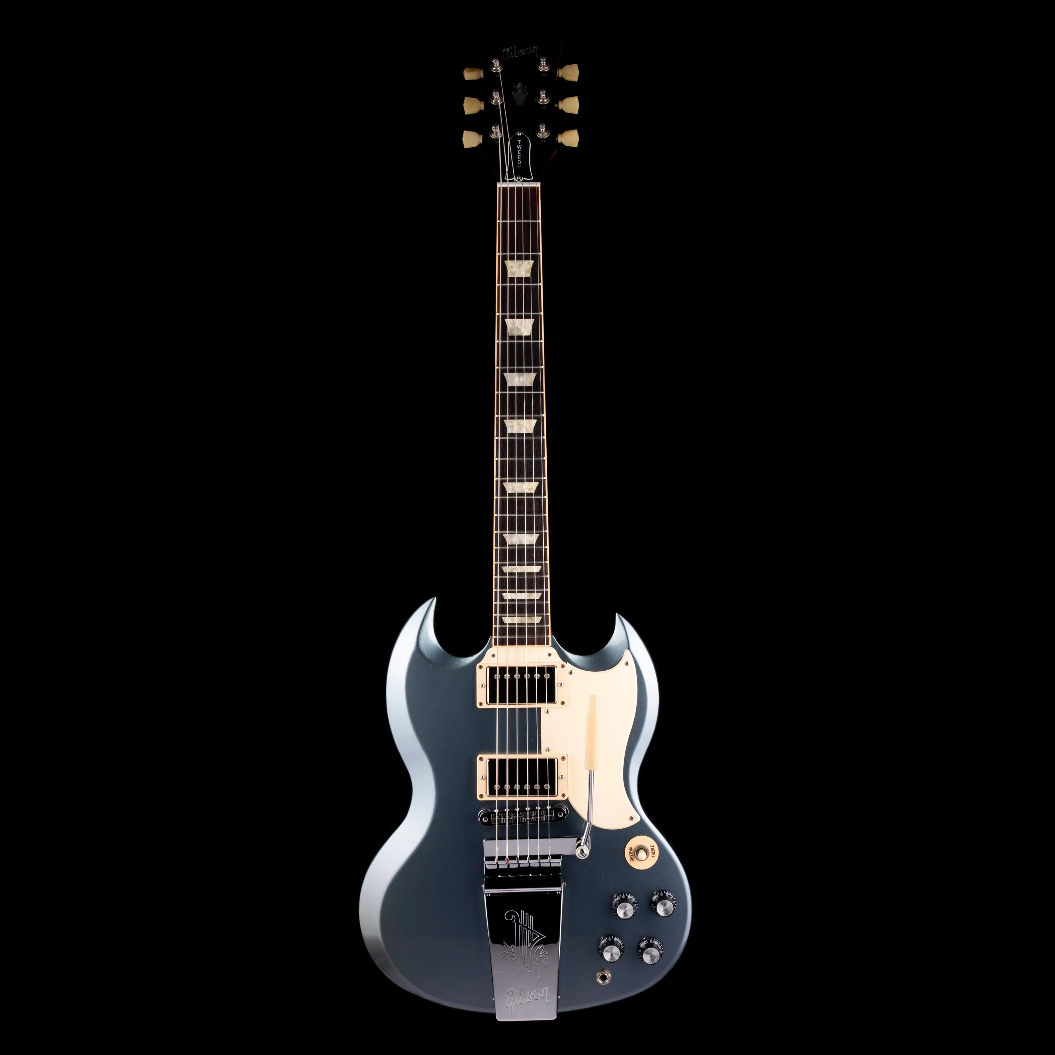 Pre Owned 2012 Gibson Limited Edition Jeff Tweedy 1961 SG Standard - Blue Mist With OHSC - Image 2