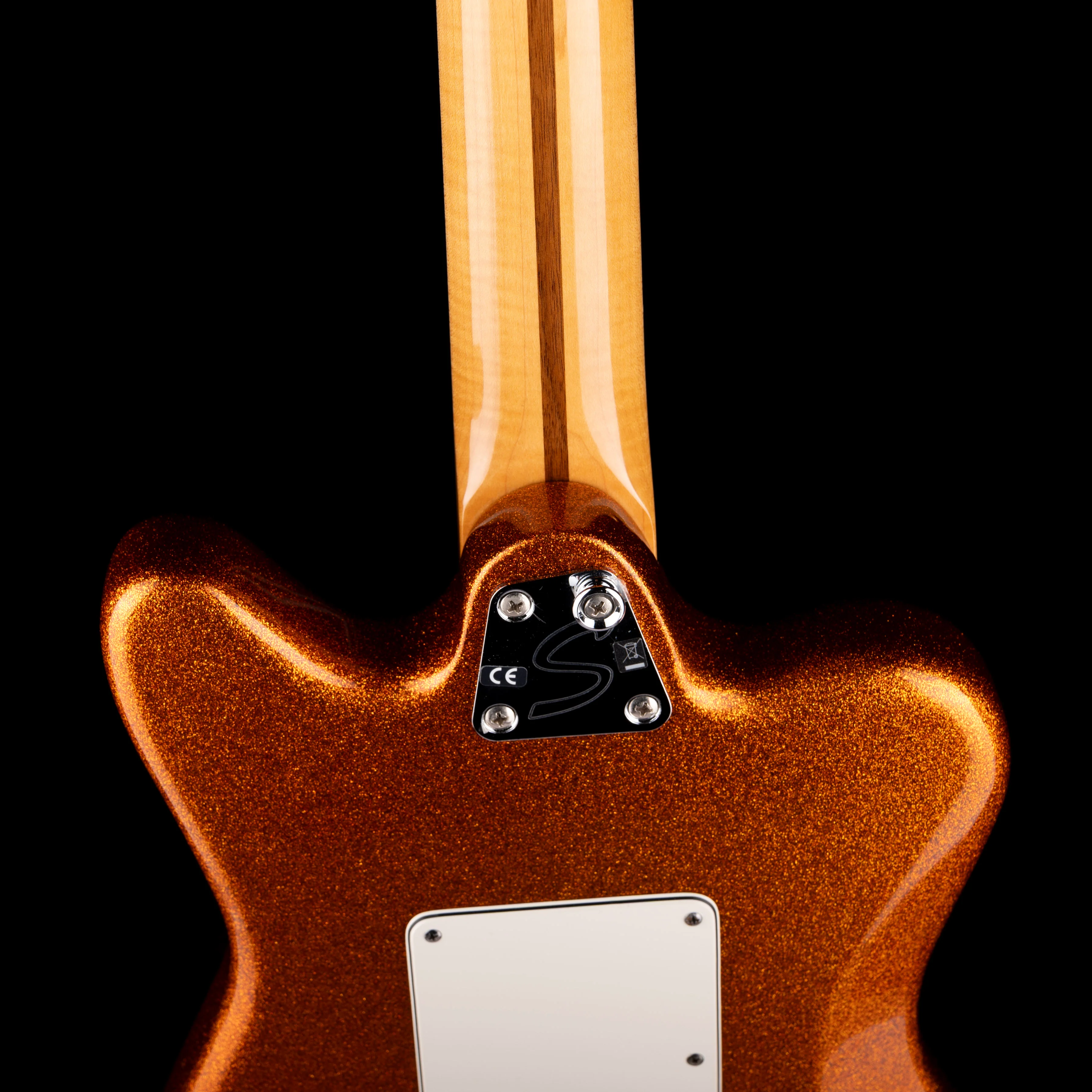 Pre-Owned 2012 Fender Pawnshop Super-Sonic - Sunrise Orange Flake Electric Guitar With Gig Bag - Image 10