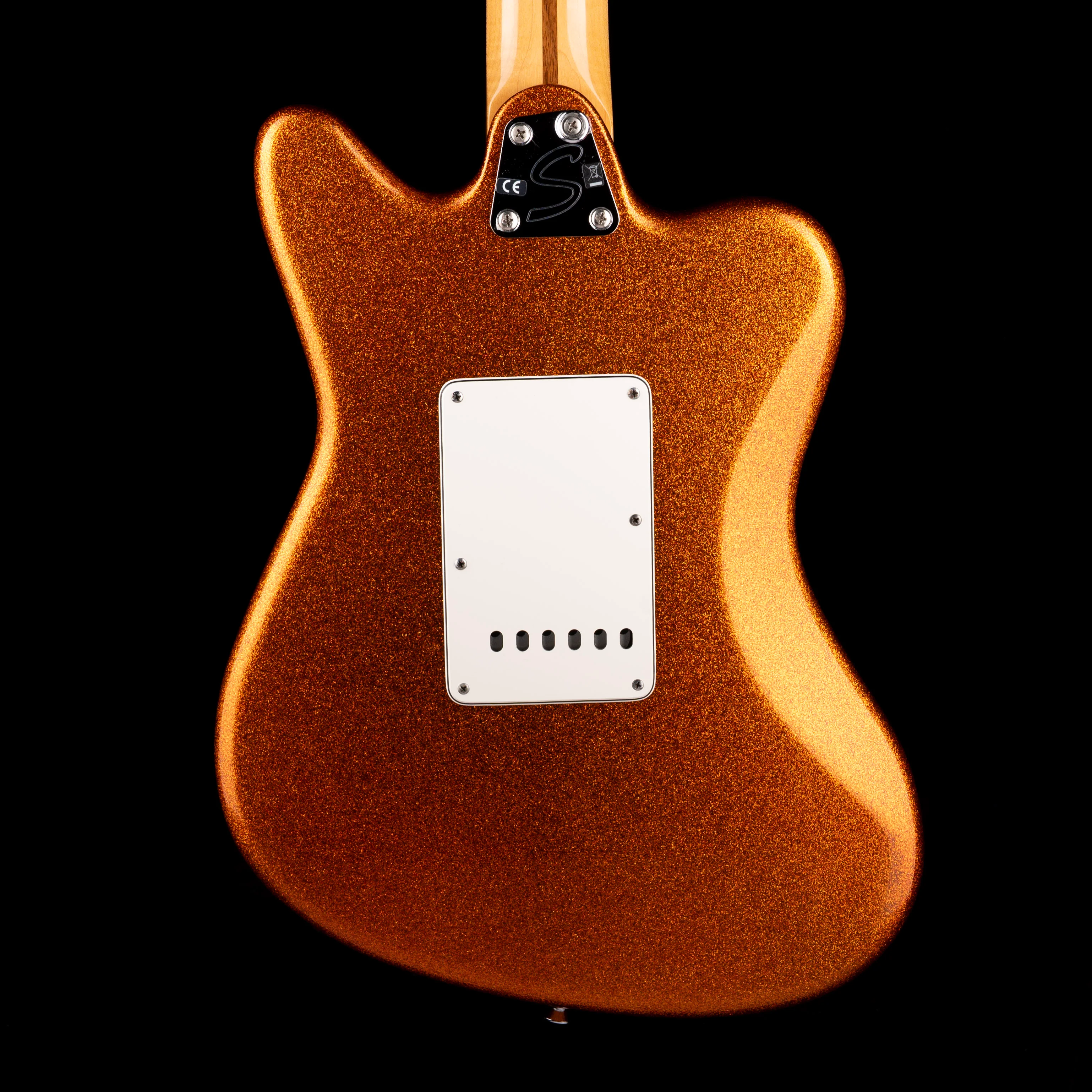 Pre-Owned 2012 Fender Pawnshop Super-Sonic - Sunrise Orange Flake Electric Guitar With Gig Bag - Image 8