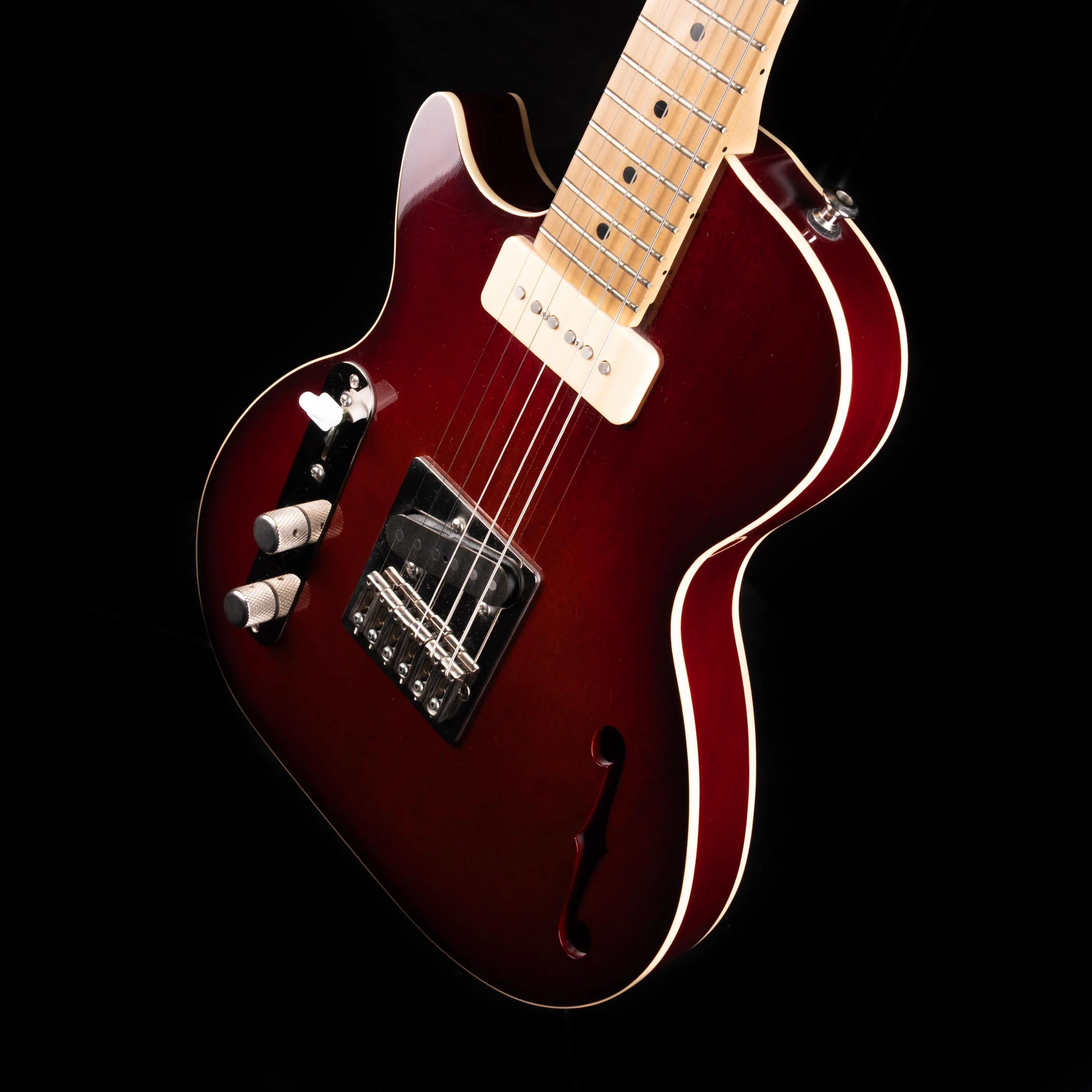 Pre-Owned 2012 St. Blues 61 South Left-Handed Walnut Burst With OHSC - Image 5